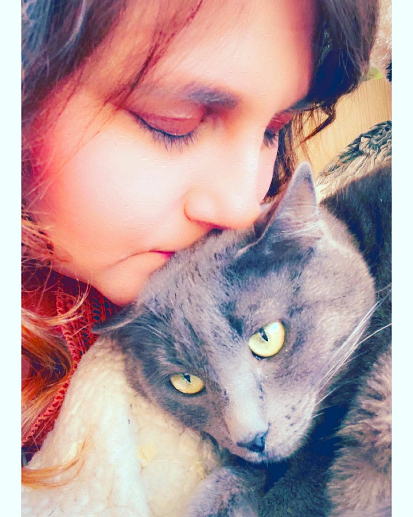 Moppynette participe au concours pour gagner de l'argent avec cette photo : art, bangs, beauty, carnivore, cat, domestic_short_haired_cat, ear, eyelash, felidae, fur, gesture, happy, iris, love, nose, paw, selfie, small_to_medium_sized_cats, tail, whiskers