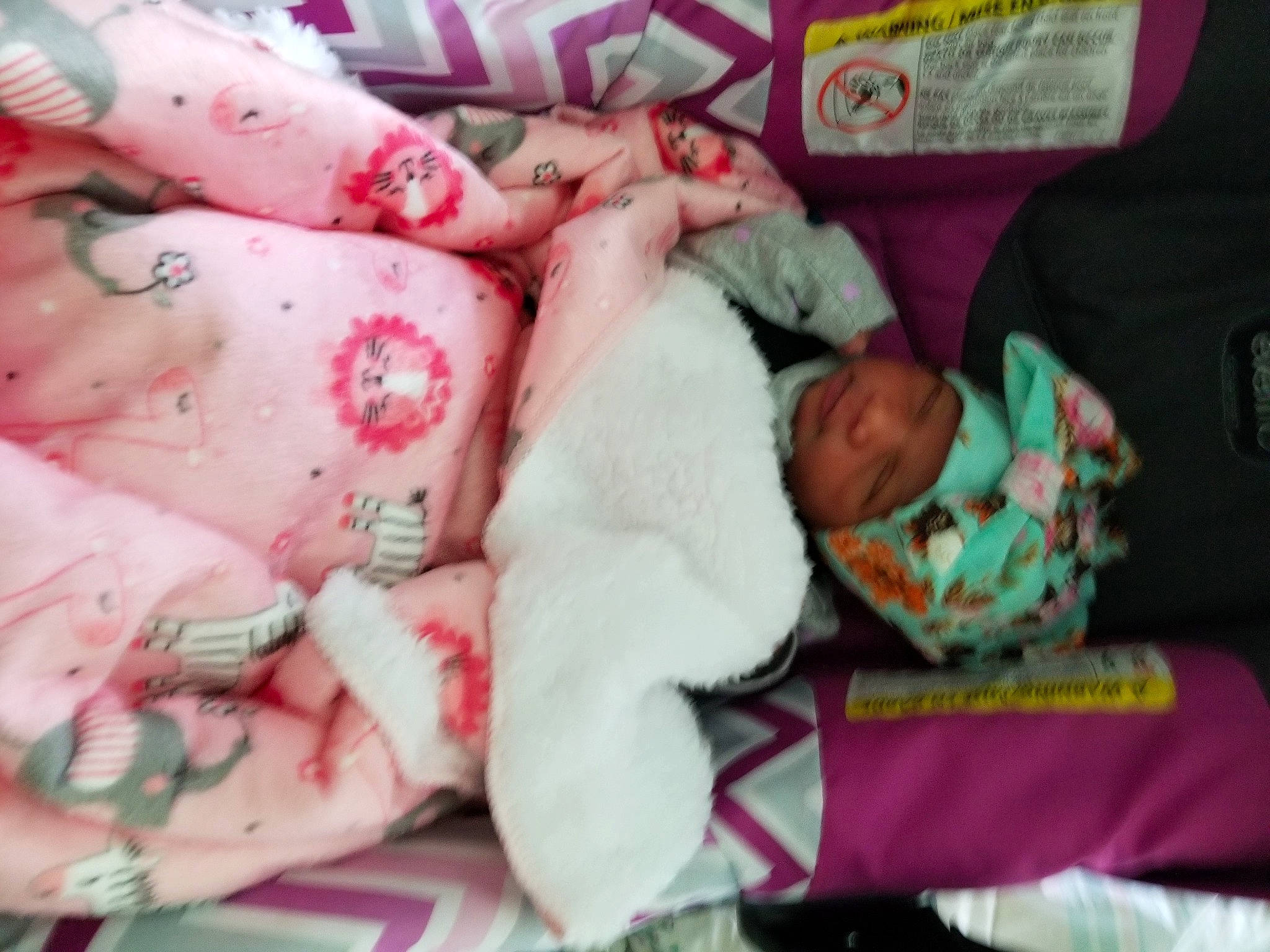 Queen joined the competition — help win amazing prizes! baby, bedtime, cheek, child, headwear, nap, person, pink, sleep, textile