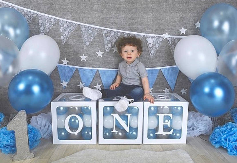 Luciano joined the competition — help win amazing prizes! advertising, azure, balloon, blue, child, electric_blue, event, font, fun, happy, leisure, light, logo, party, party_supply, person, recreation, space, t_shirt, white