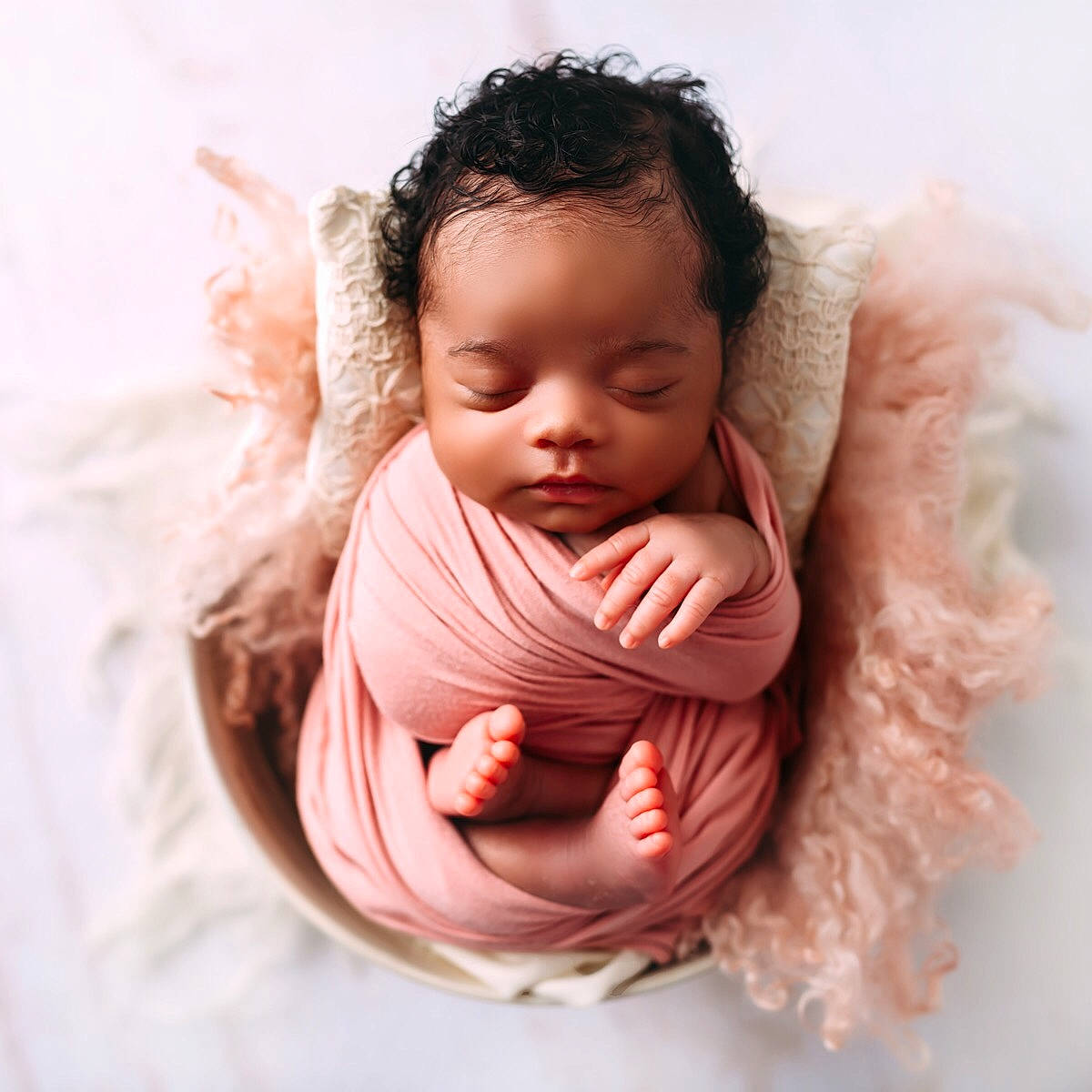 Maddox is registered to the contest to win money with this photo: baby, baby_sleeping, beauty, cheek, child, child_model, eye, face, hair_accessory, hand, head, lip, nose, person, photograph, photography, pink, portrait, portrait_photography, skin