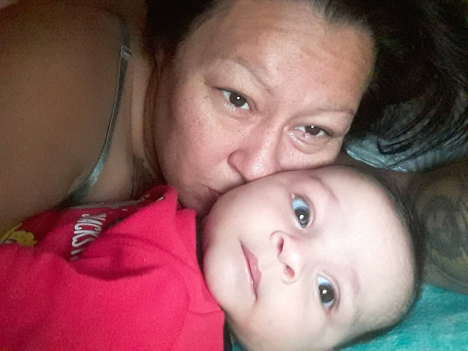 Jesus joined the competition — help win amazing prizes! black_hair, cheek, child, chin, close_up, eye, eyebrow, face, forehead, girl, head, human_hair_color, infant, lip, mother, mouth, nose, person, skin, smile