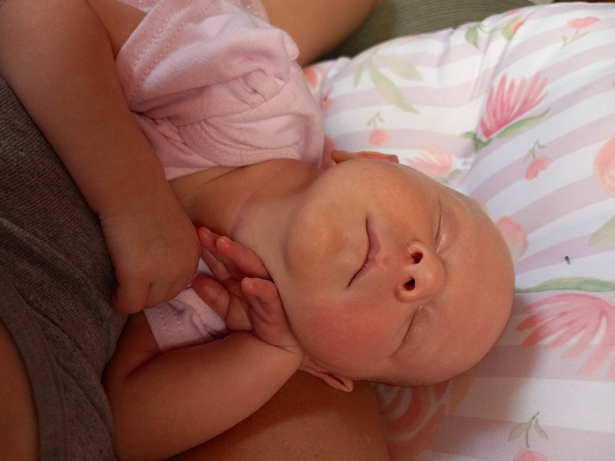 Tina joined the competition — help win amazing prizes! abdomen, arm, baby, baby_toddler_clothing, cheek, chest, child, comfort, eye, eyelash, glasses, hand, human_body, mouth, nail, person, pink, skin, stomach, thumb