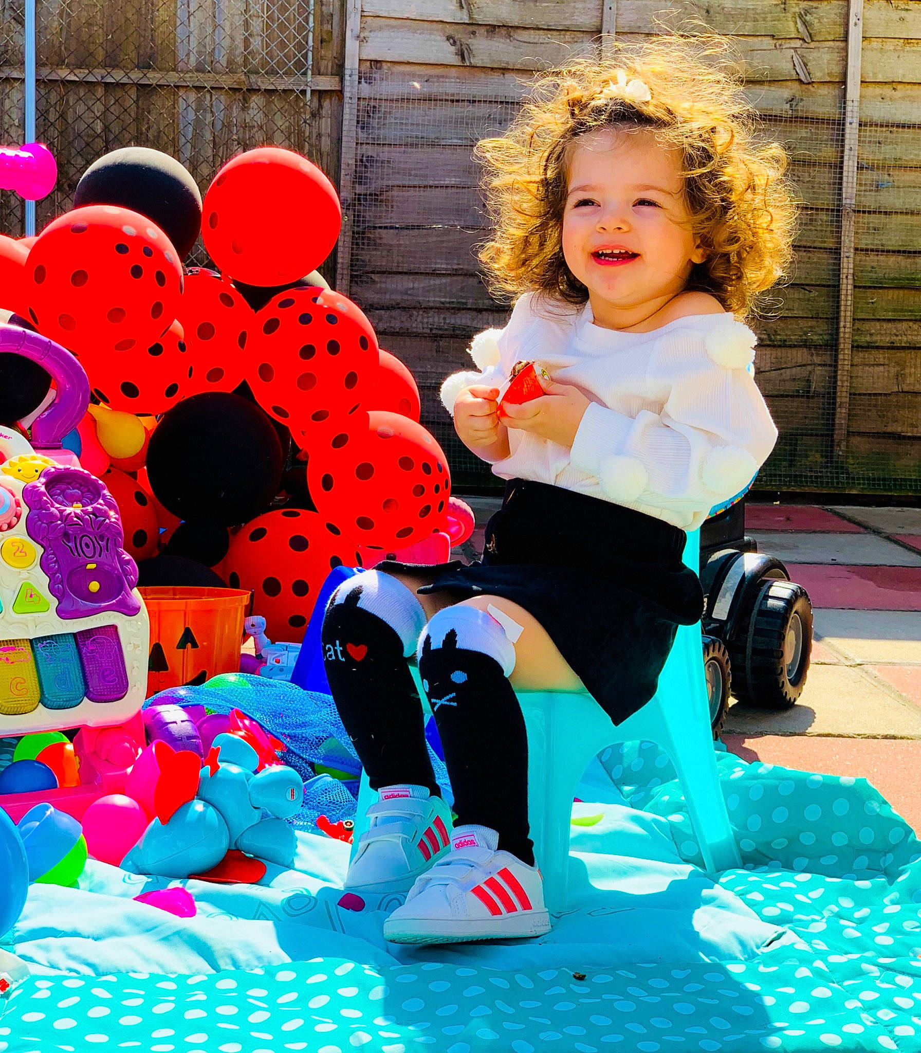 Eva joined the competition — help win amazing prizes! child, fun, happy, leisure, person, play, playground, toddler