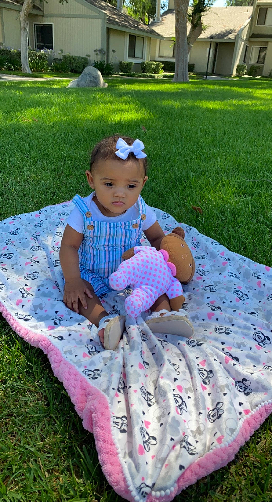 Tessah joined the competition — help win amazing prizes! baby, baby_toddler_clothing, botany, child, fun, grass, green, happy, hat, leaf, leisure, nature, people_in_nature, person, pink, plant, purple, recreation, summer, toddler