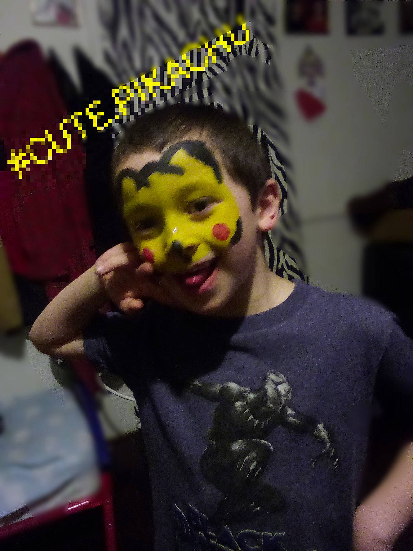 Christopher is registered to the contest to win money with this photo: fun, head, person