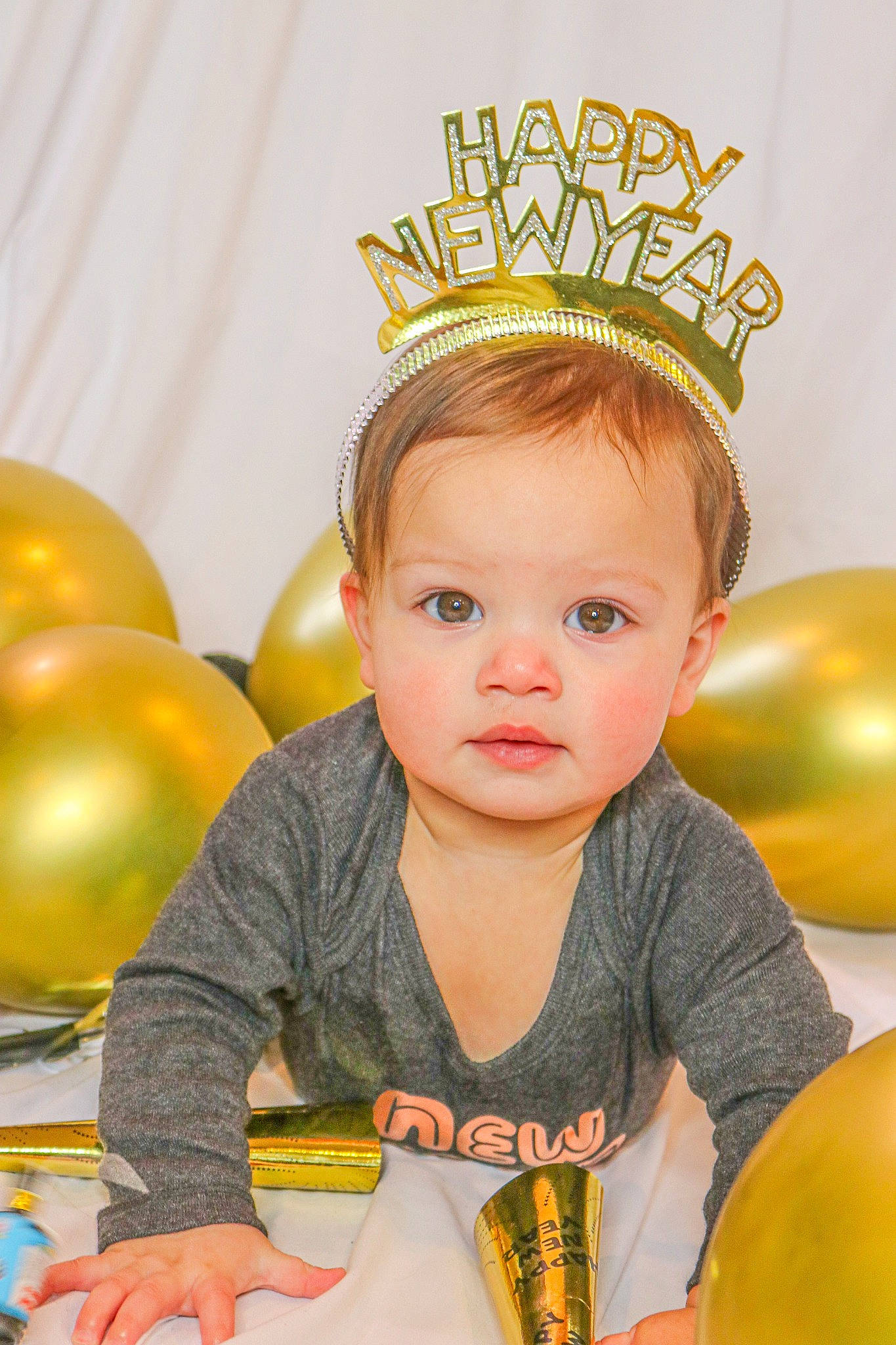 Sophia Eloise joined the competition — help win amazing prizes! arm, baby, baby_toddler_clothing, beauty, child, eye, facial_expression, finger, hairstyle, happy, head, human, orange, organ, people, person, photograph, product, toddler, white