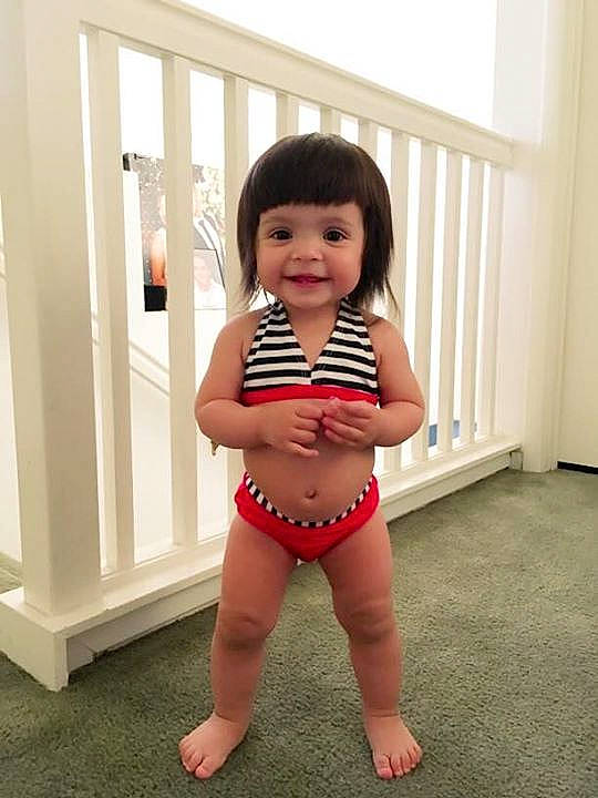 Micaela joined the competition — help win amazing prizes! abdomen, arm, briefs, cheek, child, child_model, day, girl, human_leg, joint, joy, leg, shorts, shoulder, sitting, standing, swimwear, thigh, toddler, trunk