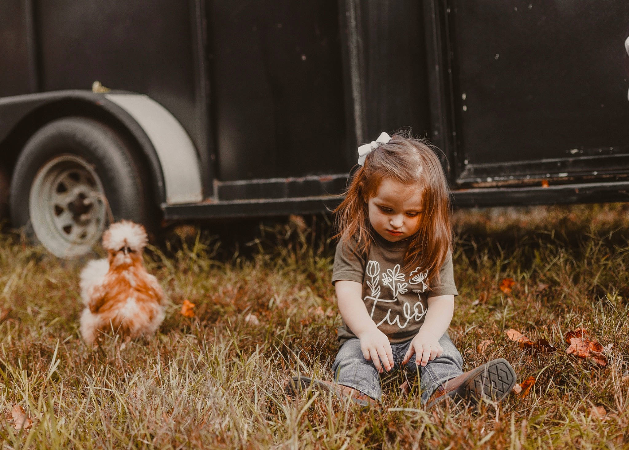 Charlee is registered to the contest to win money with this photo: companion_dog, fawn, field, flash_photography, grass, grass_family, grassland, happy, lawn, leaf, motor_vehicle, people_in_nature, person, plant, prairie, pumpkin, soil, tire, toddler, wheel