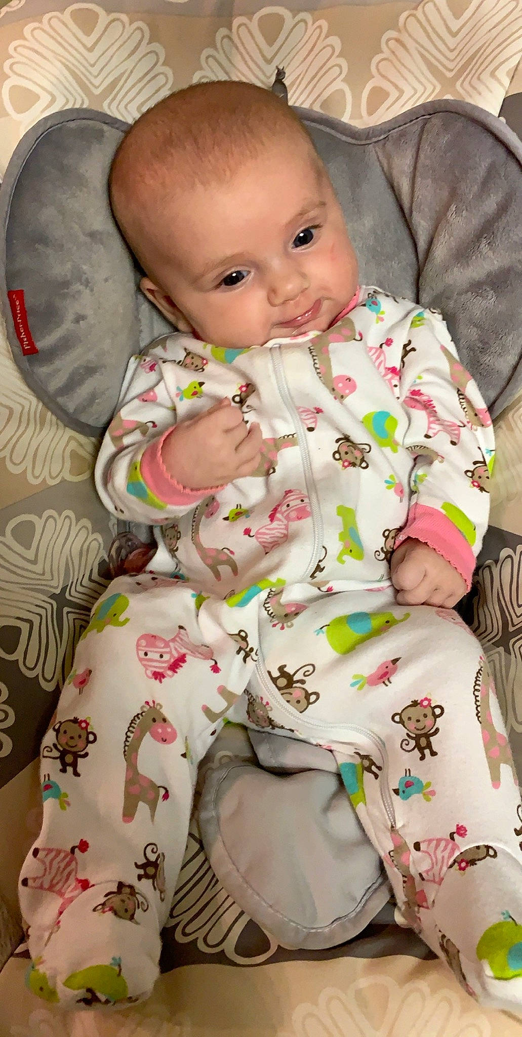 Scarlett Rose joined the competition — help win amazing prizes! baby, baby_toddler_clothing, cheek, child, person, product, skin, toddler