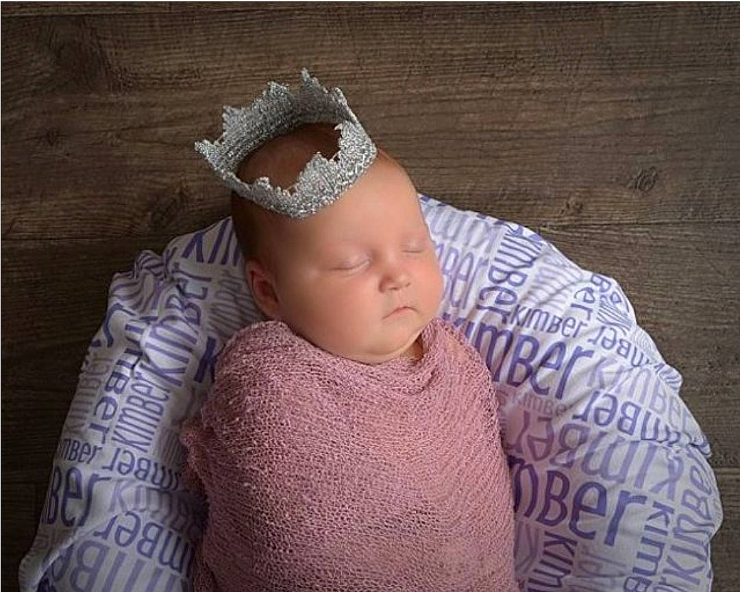 Kimber joined the competition — help win amazing prizes! baby, baby_sleeping, baby_toddler_clothing, cap, chest, comfort, glasses, headband, headgear, headpiece, headwear, human_body, jewellery, knit_cap, magenta, pattern, person, sleeve, toddler, trunk