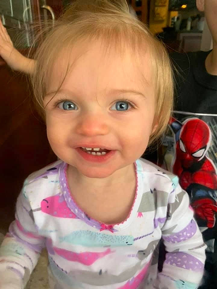 Emma Rose joined the competition — help win amazing prizes! baby, baby_toddler_clothing, cheek, chin, ear, eyebrow, eyelash, face, fun, happy, human, iris, joy, lip, mouth, nose, person, pink, skin, sleeve