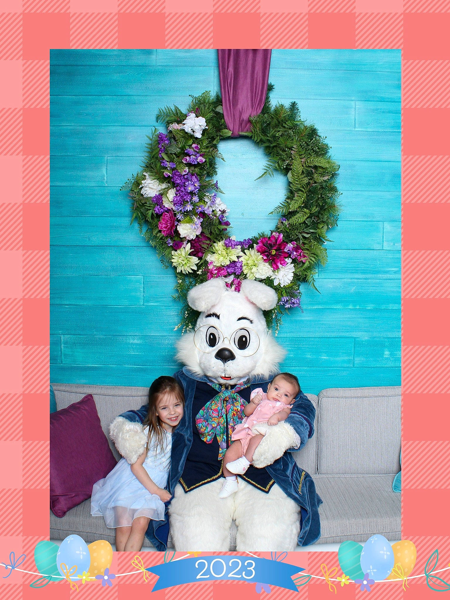 Blair is registered to the contest to win money with this photo: art, christmas_decoration, cut_flowers, event, floral_design, flower, flower_arranging, font, happy, joy, magenta, ornament, pattern, person, petal, photomontage, pink, rectangle, stuffed_toy, textile