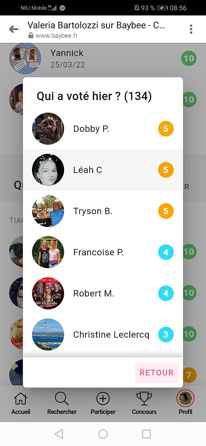 Tiago participe au concours pour gagner de l'argent avec cette photo : advertising, circle, communication_device, font, logo, material_property, media, multimedia, person, screenshot, software, web_page