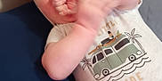 Finn joined the competition — help win amazing prizes! baby, bodypart, clothing, couch, cushion, face, finger, furniture, hand, head, homedecor, jeans, newborn, pants, person, photography, portrait, skin, t_shirt, tattoo