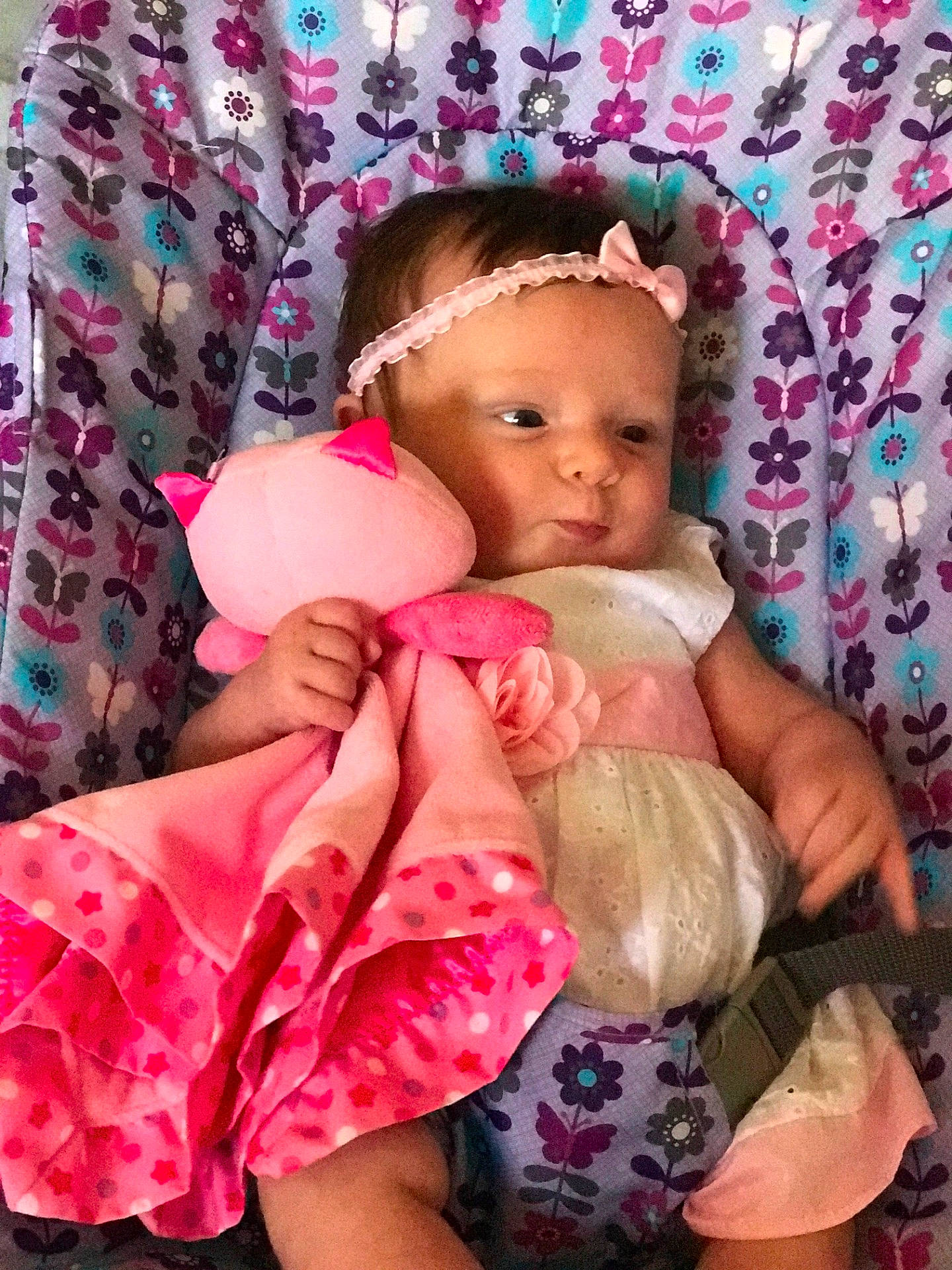 Aurora Rose is registered to the contest to win money with this photo: cheek, child, finger, girl, hand, infant, mouth, pink, play, product, skin, toddler, toy