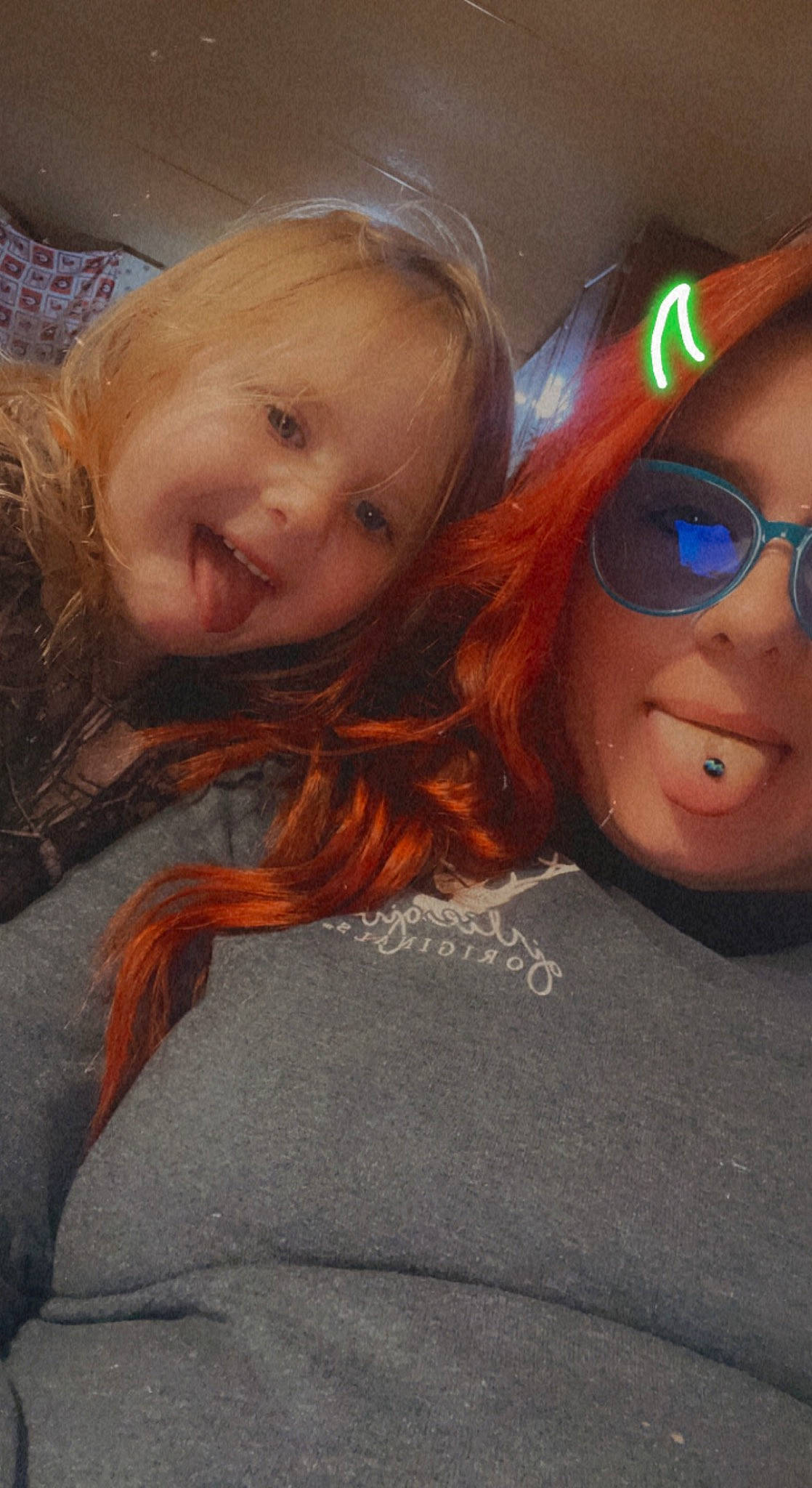 Chloe joined the competition — help win amazing prizes! blond, child, cool, eye_glass_accessory, eyebrow, eyewear, fun, glasses, goggles, hair, happy, head, lip, long_hair, mouth, nose, person, selfie, smile, sunglasses