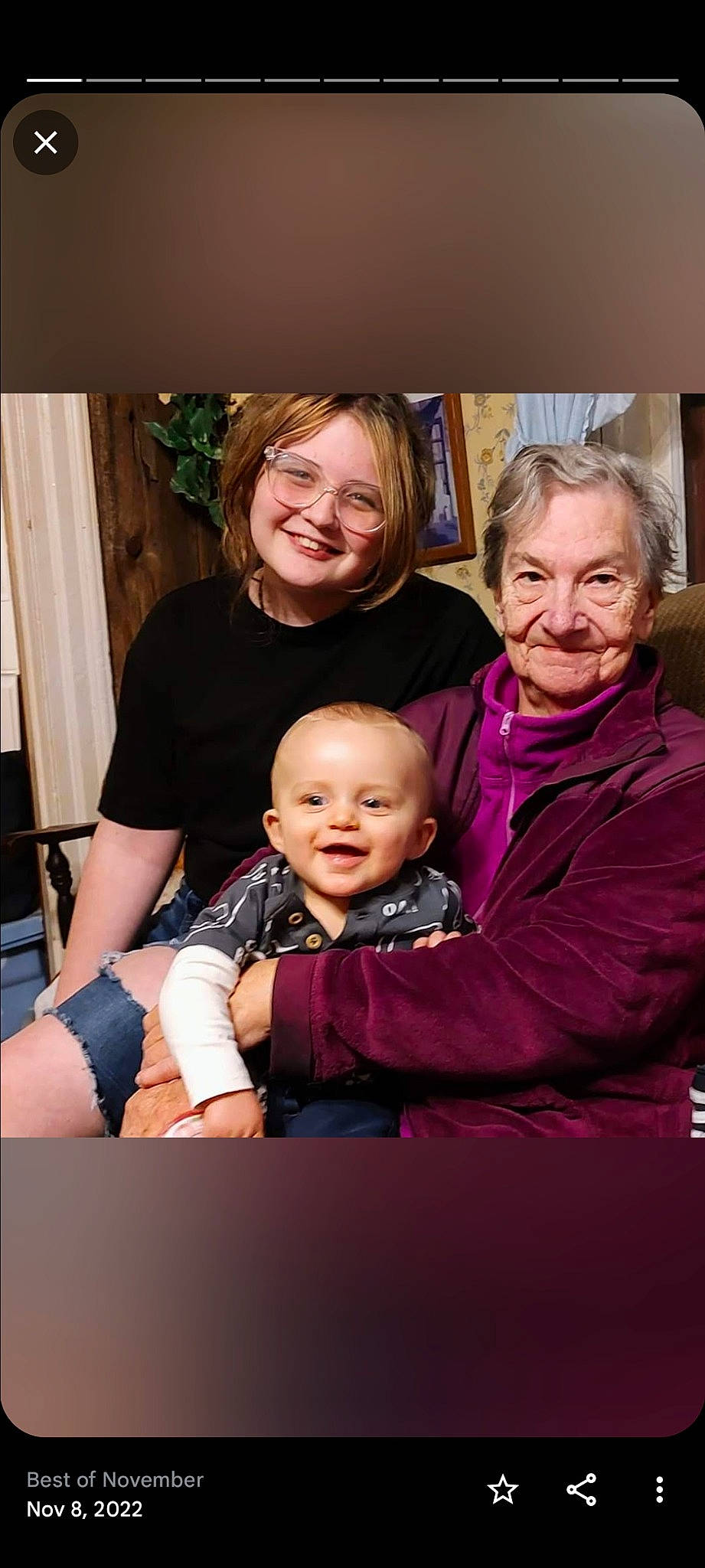 Jaxton joined the competition — help win amazing prizes! baby, child, comfort, event, face, facial_expression, family_pictures, flash_photography, fun, gesture, happy, joy, lap, laugh, magenta, person, purple, sitting, skin, sleeve