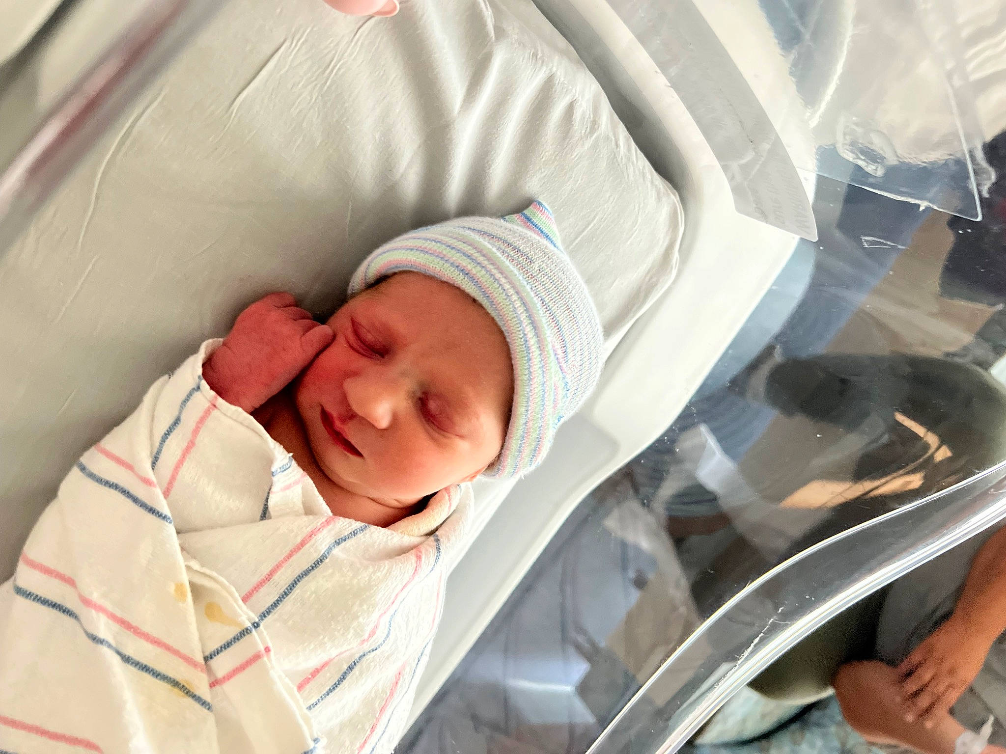 Elliana joined the competition — help win amazing prizes! baby, baby_carriage, baby_products, baby_safety, baby_sleeping, baby_toddler_clothing, car_seat, child, comfort, headwear, linens, person, sleep, toddler