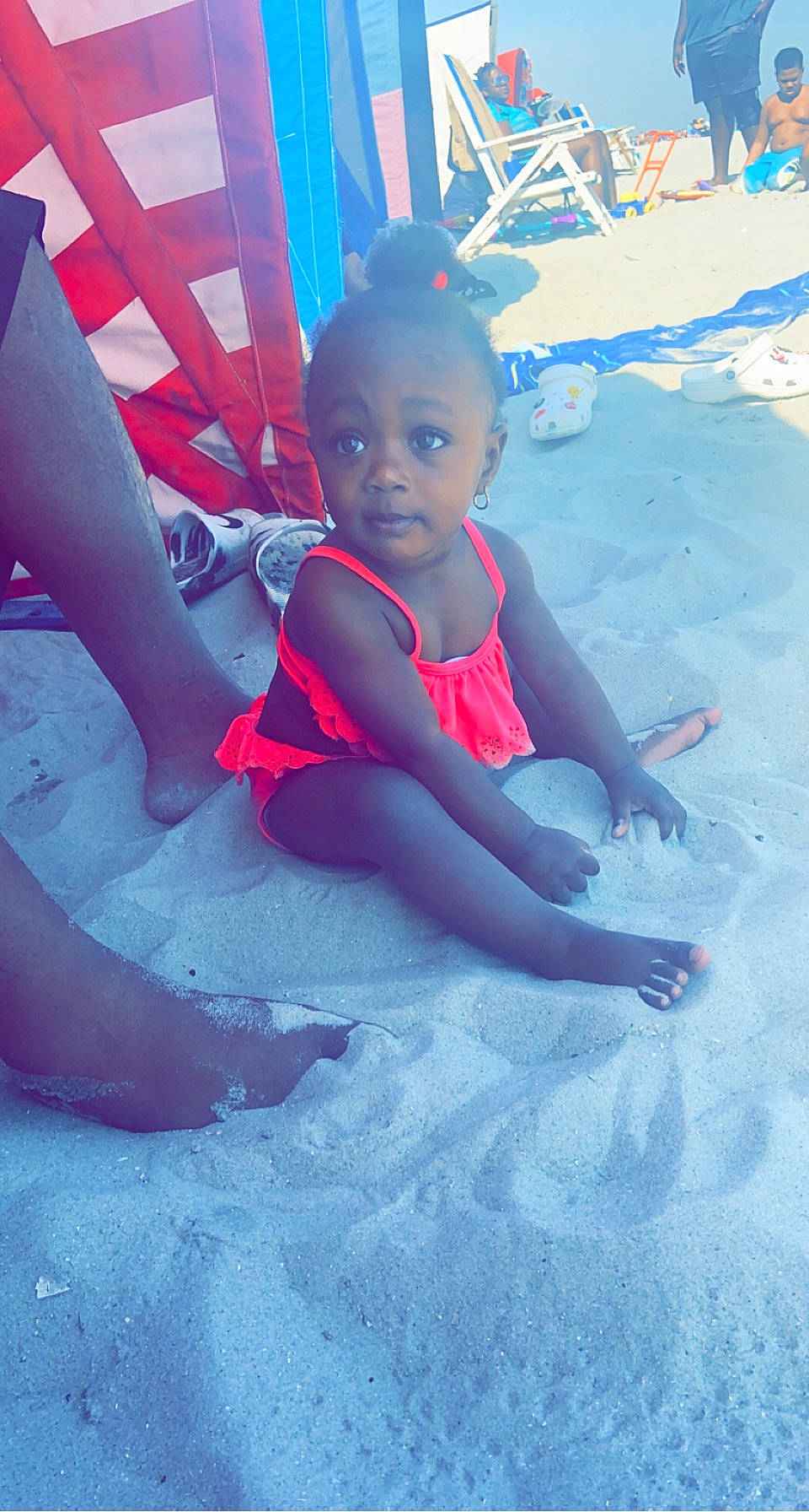 Londynn joined the competition — help win amazing prizes! blurred, carmine, child, cool, electric_blue, flash_photography, fun, hairstyle, happy, head, human_leg, knee, leisure, person, play, recreation, sitting, swimming_pool, thigh, tints_and_shades