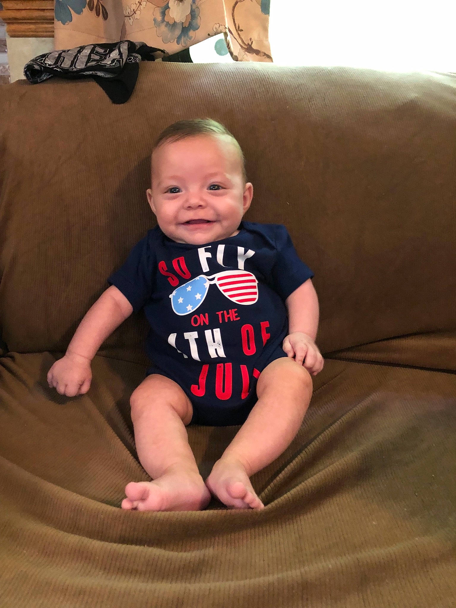 Jacob joined the competition — help win amazing prizes! arm, baby, child, comfort, finger, furniture, joy, leg, person, sitting, toddler