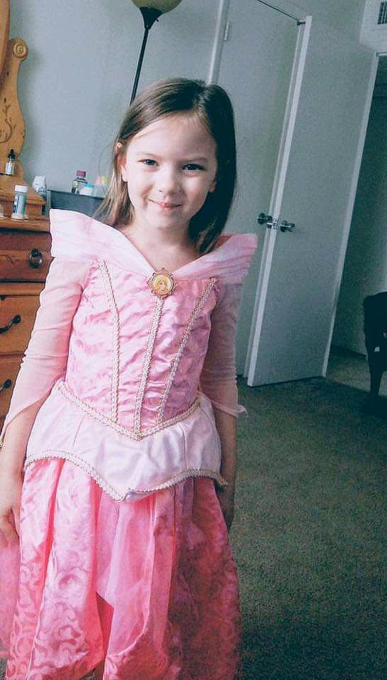 Persephone joined the competition — help win amazing prizes! child, clothing, costume, dress, joy, person, pink, smile