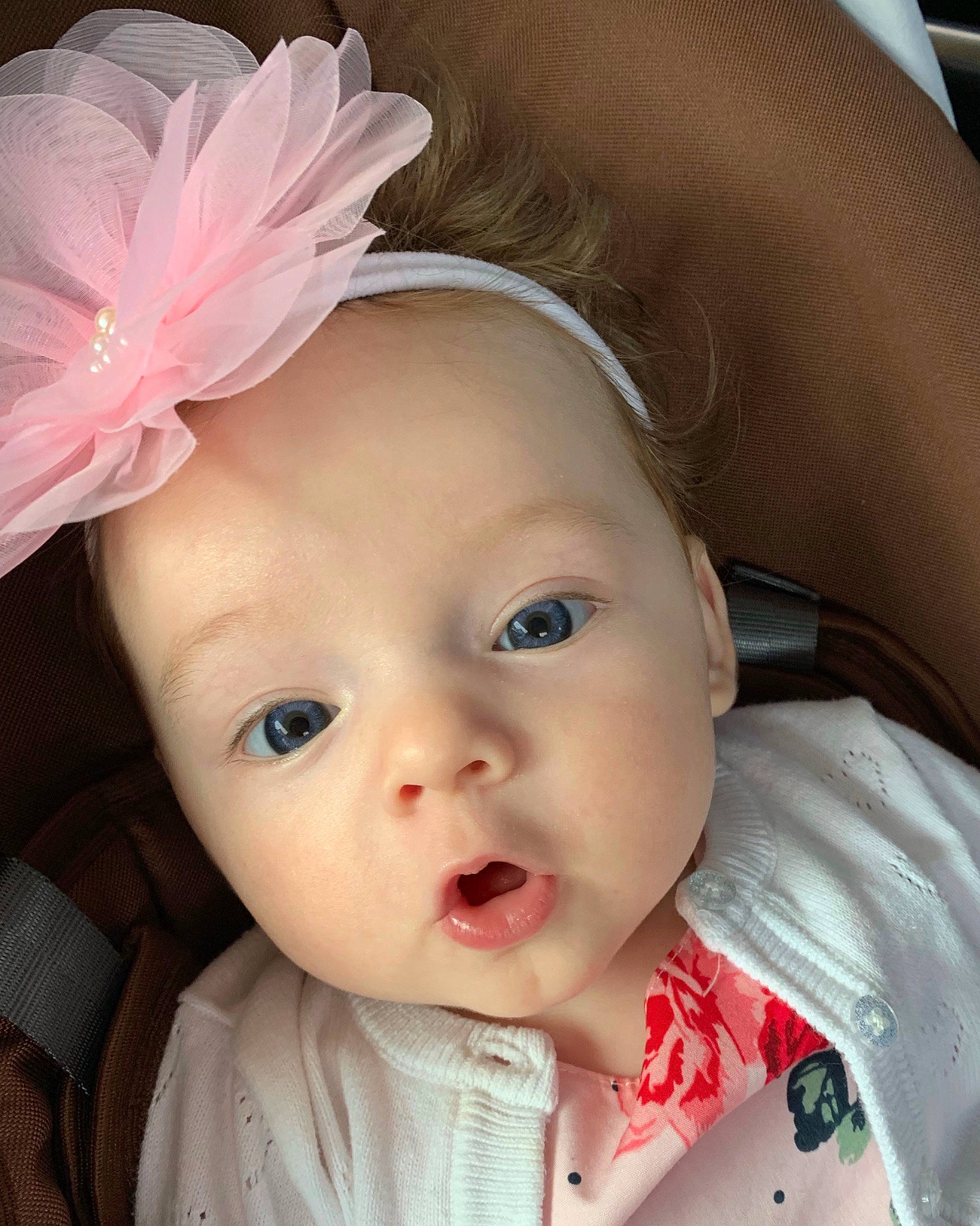 Elsa- Miriam joined the competition — help win amazing prizes! baby, beauty, cheek, child, chin, close_up, eye, eyebrow, face, forehead, hair_accessory, head, headband, headgear, lip, mouth, nose, person, pink, skin