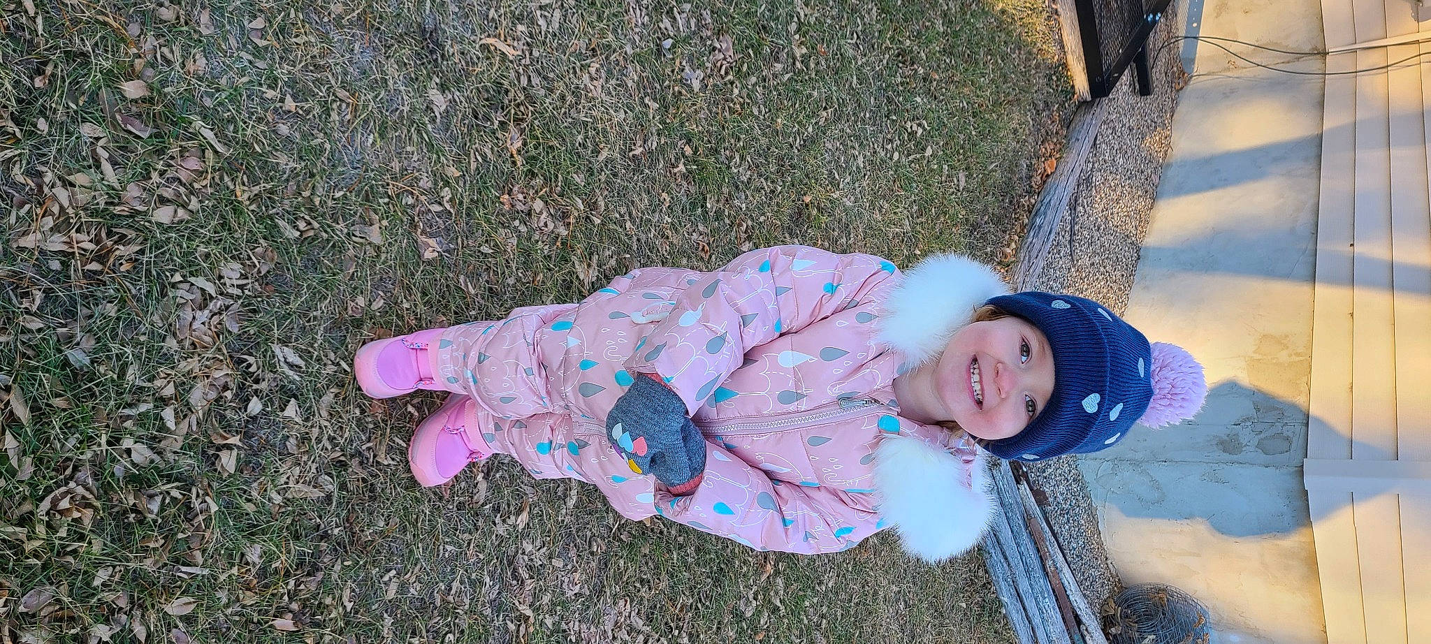 Kamryn joined the competition — help win amazing prizes! baby, baby_toddler_clothing, child, electric_blue, face, fun, grass, happy, headwear, joy, leisure, people_in_nature, person, plant, recreation, sitting, smile, toddler, tree