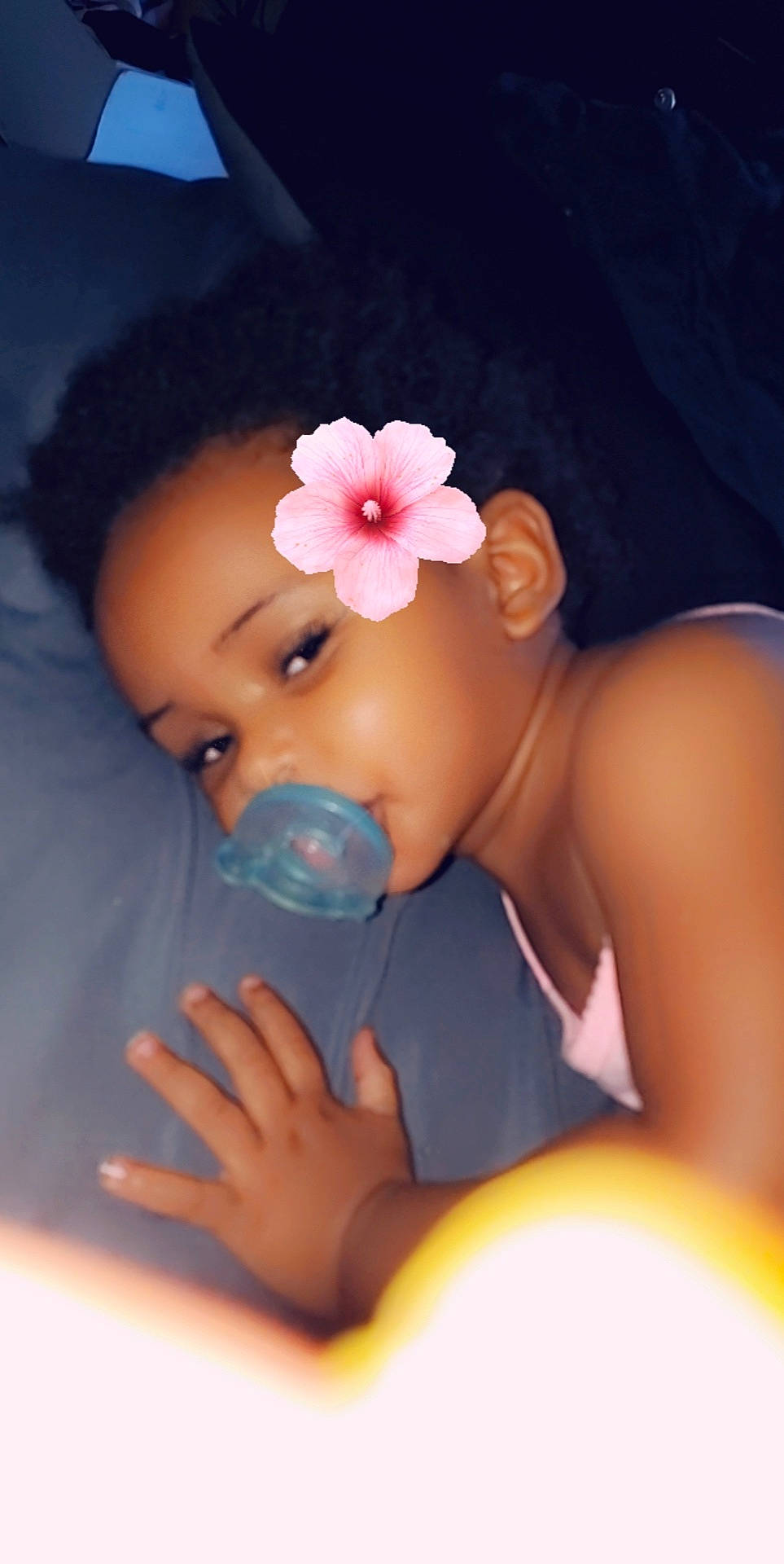 Khamari joined the competition — help win amazing prizes! baby, black_hair, cheek, child, finger, hand, mouth, neck, nose, person, pink, plant, skin, toddler