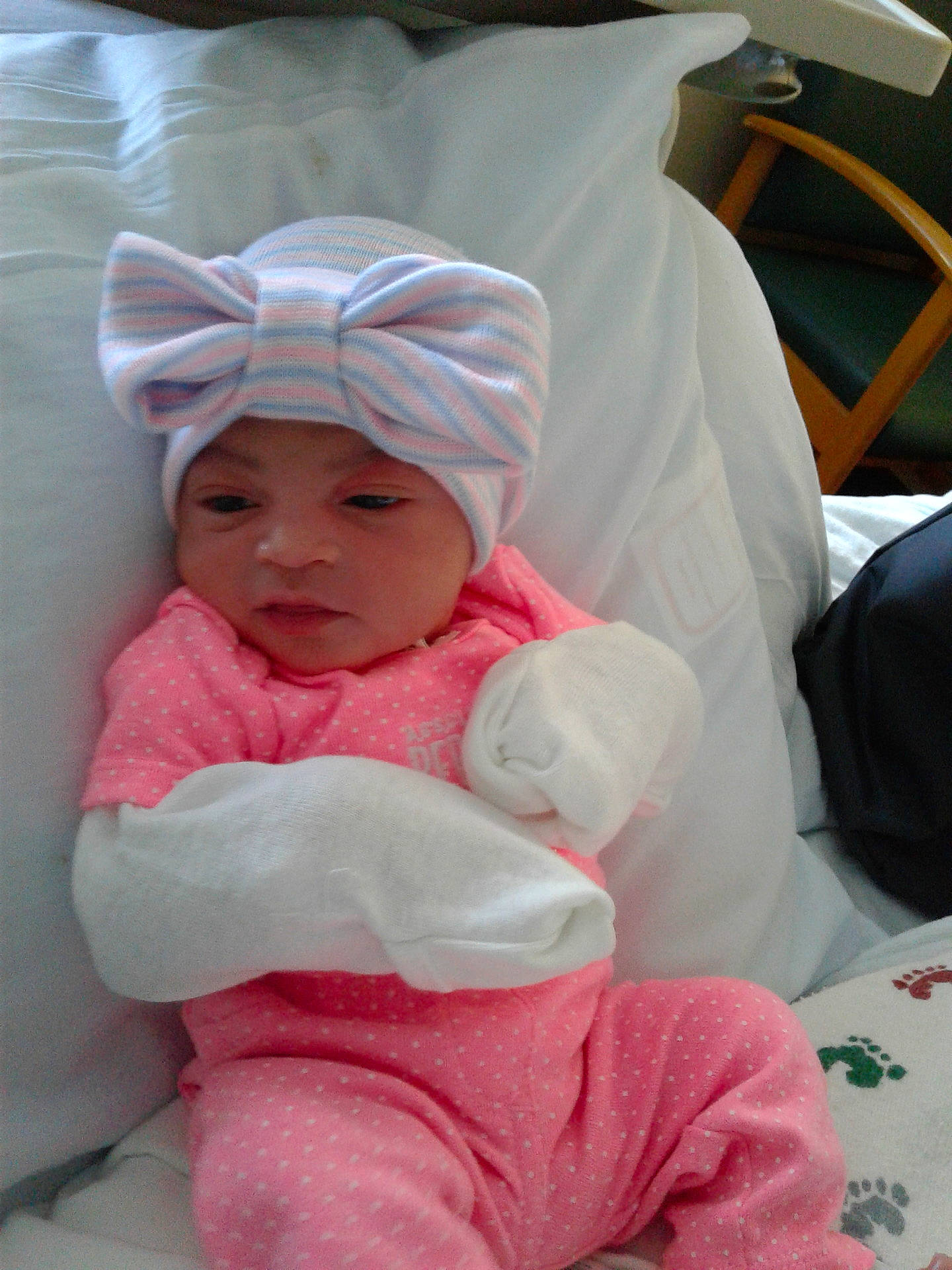 Shadelvia is registered to the contest to win money with this photo: child, clothing, headwear, infant, organ, person, pink, product, skin, toddler