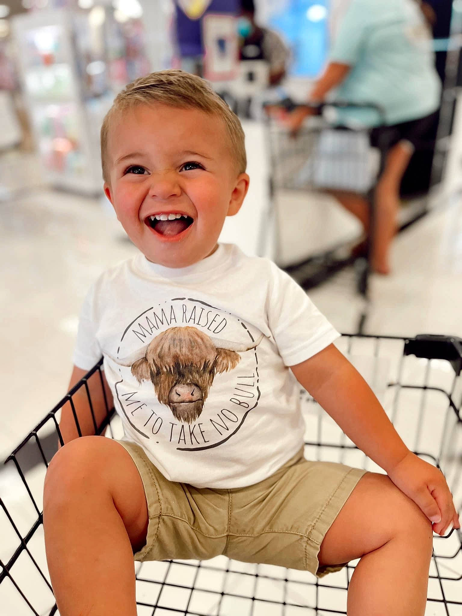 Keaston joined the competition — help win amazing prizes! baby, baby_toddler_clothing, chair, child, fun, happy, human, joy, leisure, people, person, photograph, product, shorts, skin, sleeve, smile, snapshot, t_shirt, thigh