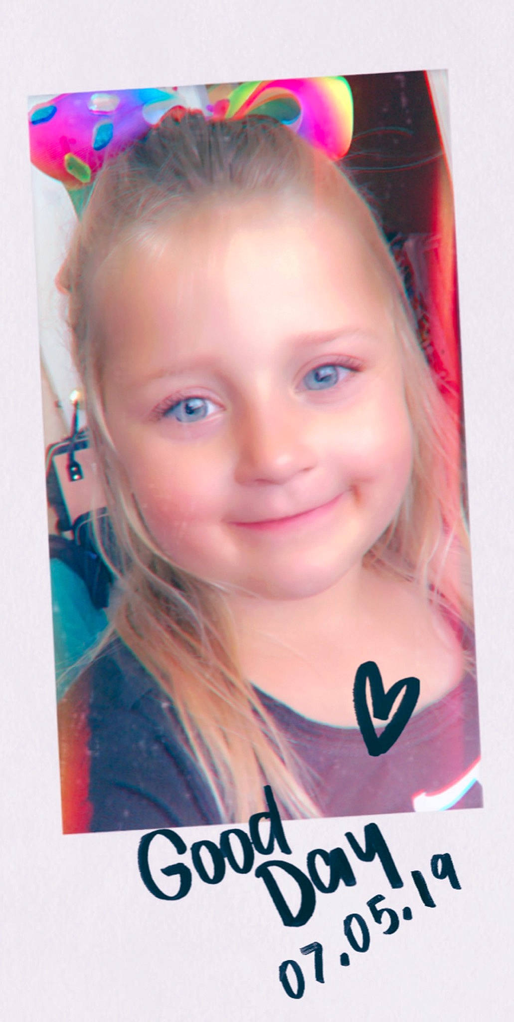 Blakelynn joined the competition — help win amazing prizes! beauty, brown_hair, cheek, child, child_model, ear, eyebrow, eyelash, face, forehead, hair, hair_coloring, hairstyle, head, joy, lip, person, pink, smile