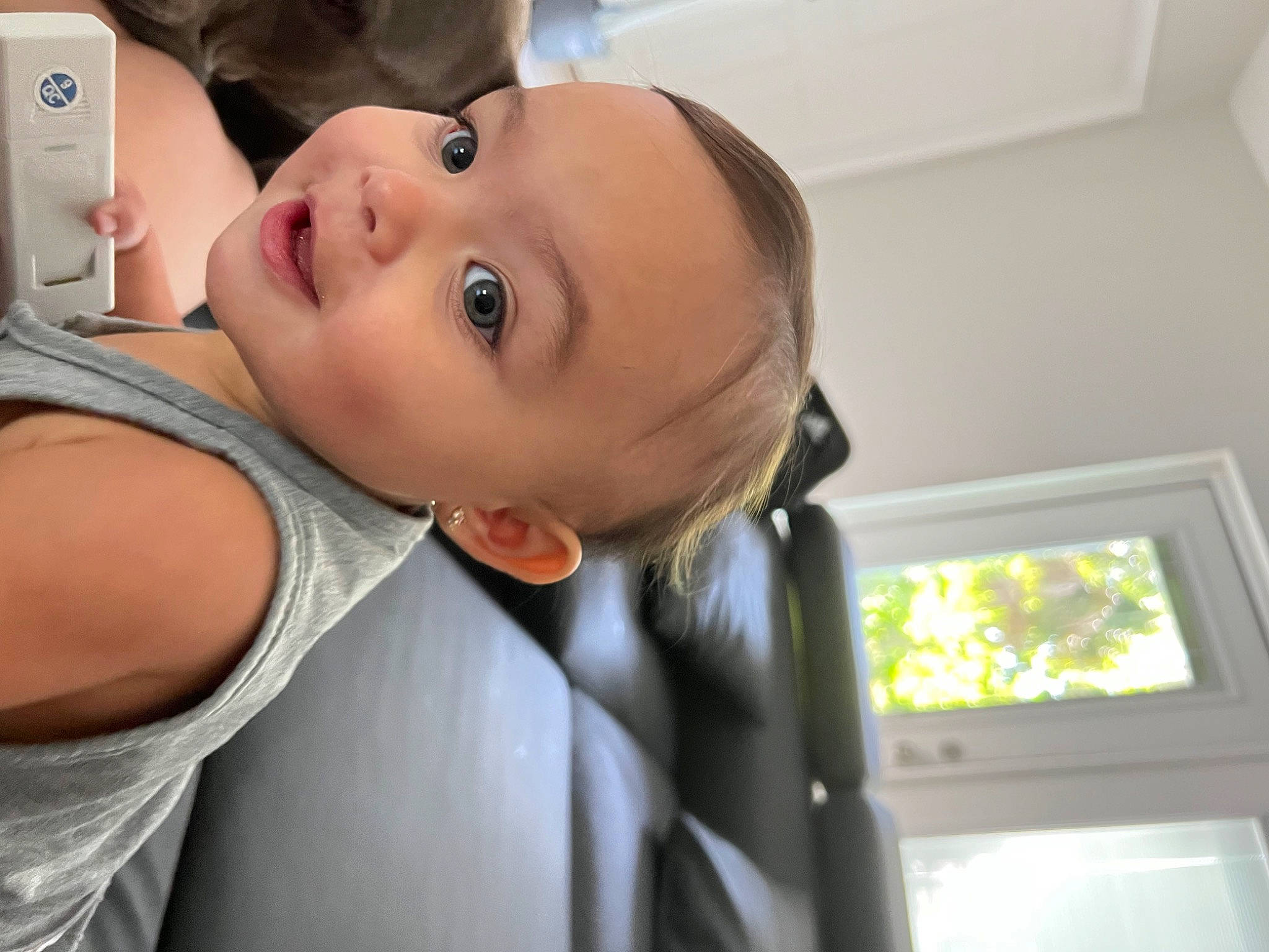 Avalee joined the competition — help win amazing prizes! baby, baby_products, baby_toddler_clothing, cheek, chest, child, ear, eyebrow, eyelash, fun, happy, hat, jaw, lip, nose, person, room, skin, smile, toddler
