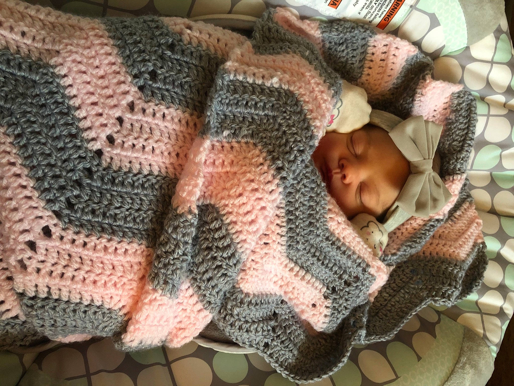 Ophelia is registered to the contest to win money with this photo: art, craft, crochet, headwear, knitting, needlework, pattern, person, textile, thread, wool, woolen, woven_fabric