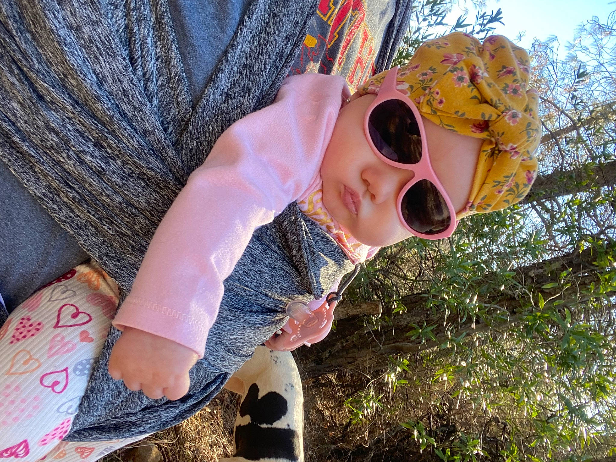 Ember joined the competition — help win amazing prizes! child, cool, eyewear, fashion_accessory, fun, glasses, goggles, grass, happy, hat, headwear, leisure, pattern, people_in_nature, person, plant, spring, sun_hat, sunglasses, travel