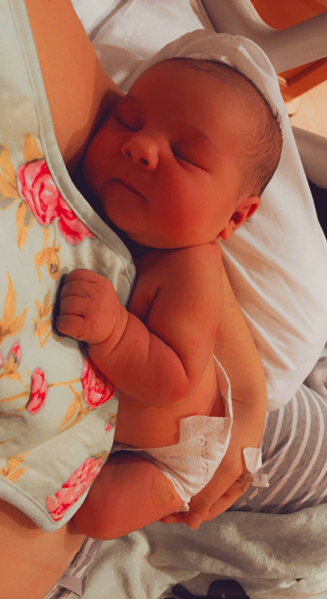 Kinsleigh joined the competition — help win amazing prizes! baby, baby_toddler_clothing, cap, cheek, chest, comfort, eye, eyebrow, finger, happy, human_body, lip, mouth, neck, nose, person, pink, skin, stomach, thumb