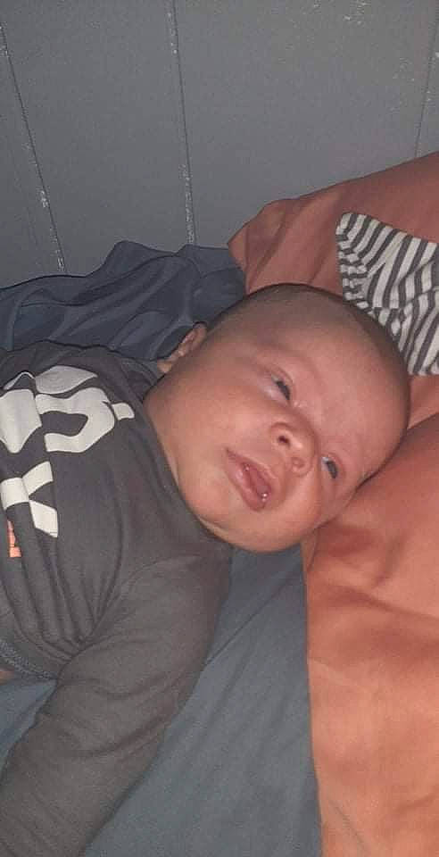 Owen joined the competition — help win amazing prizes! abdomen, baby, cheek, chest, chin, comfort, elbow, eye, eyebrow, forehead, gesture, lip, mammal, mouth, neck, nose, person, skin, thumb, toddler