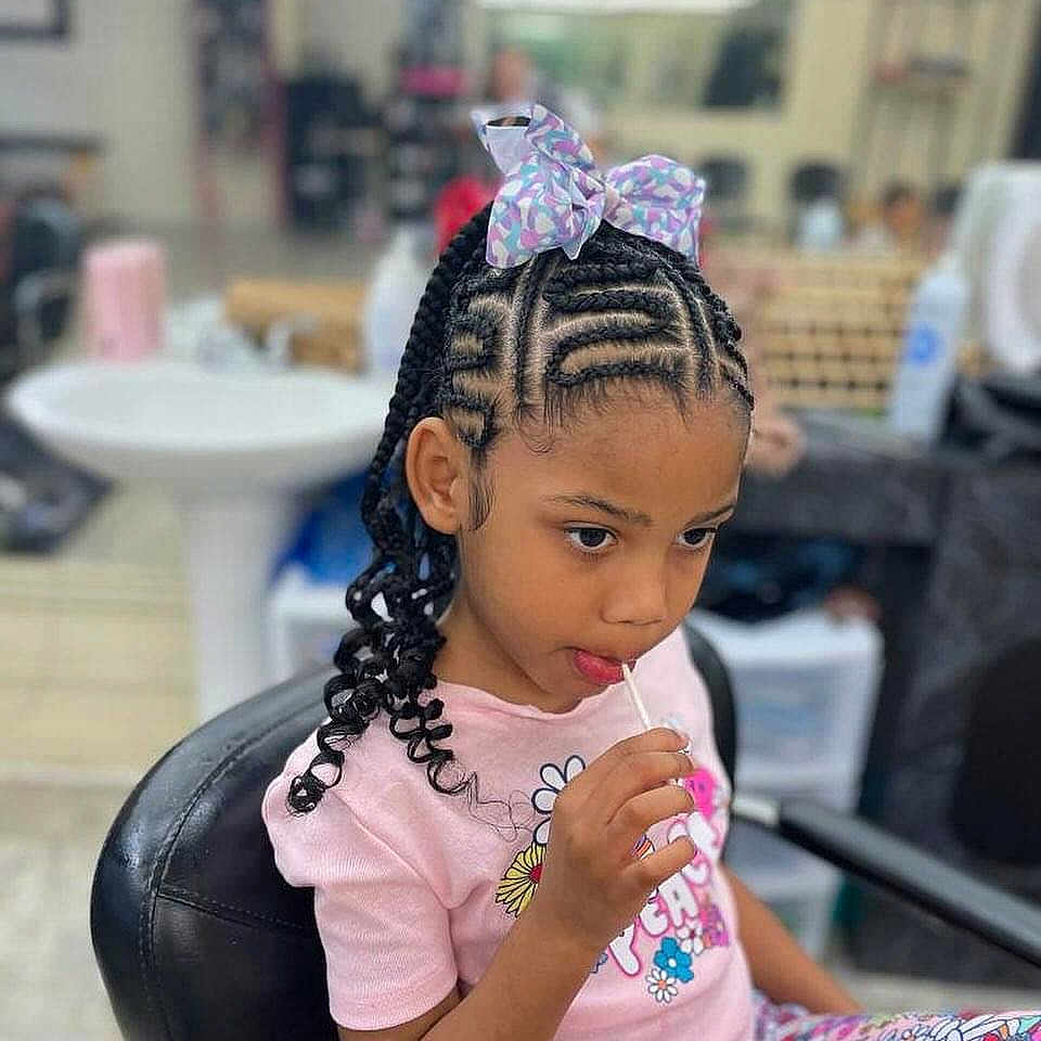 Ann Marie joined the competition — help win amazing prizes! braid, child, cornrows, female, girl, hair, person
