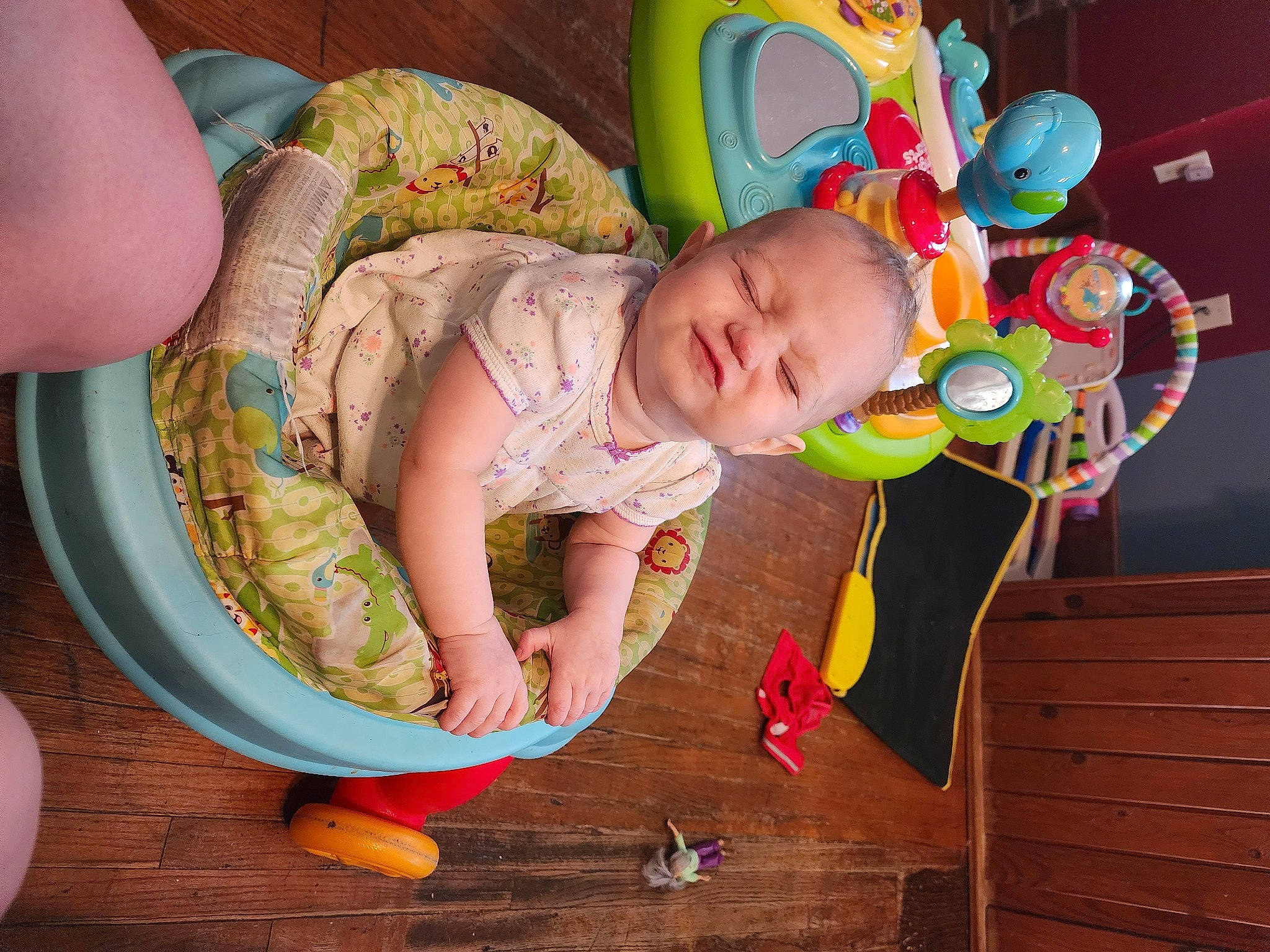 Luna-jane is registered to the contest to win money with this photo: baby, baby_products, baby_toddler_clothing, baby_toys, chair, cheek, child, comfort, fun, happy, pattern, person, play, product, room, sitting, toddler, toy, varnish, wood