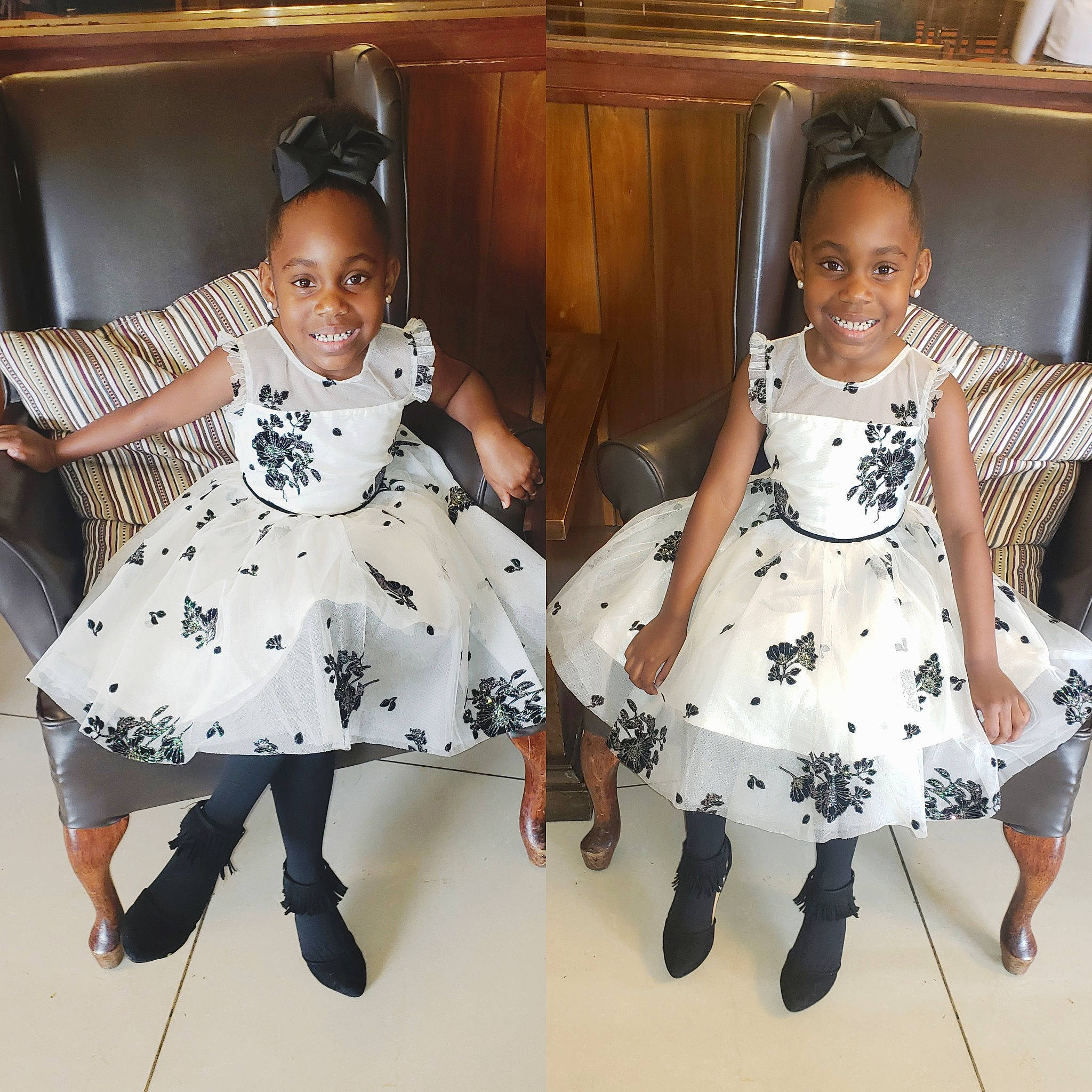 Victoria joined the competition — help win amazing prizes! black_and_white, chair, child, dance, daughter, design, dress, event, fashion, fashion_design, footwear, fun, furniture, happy, head, joy, person, shoe, sitting, smile