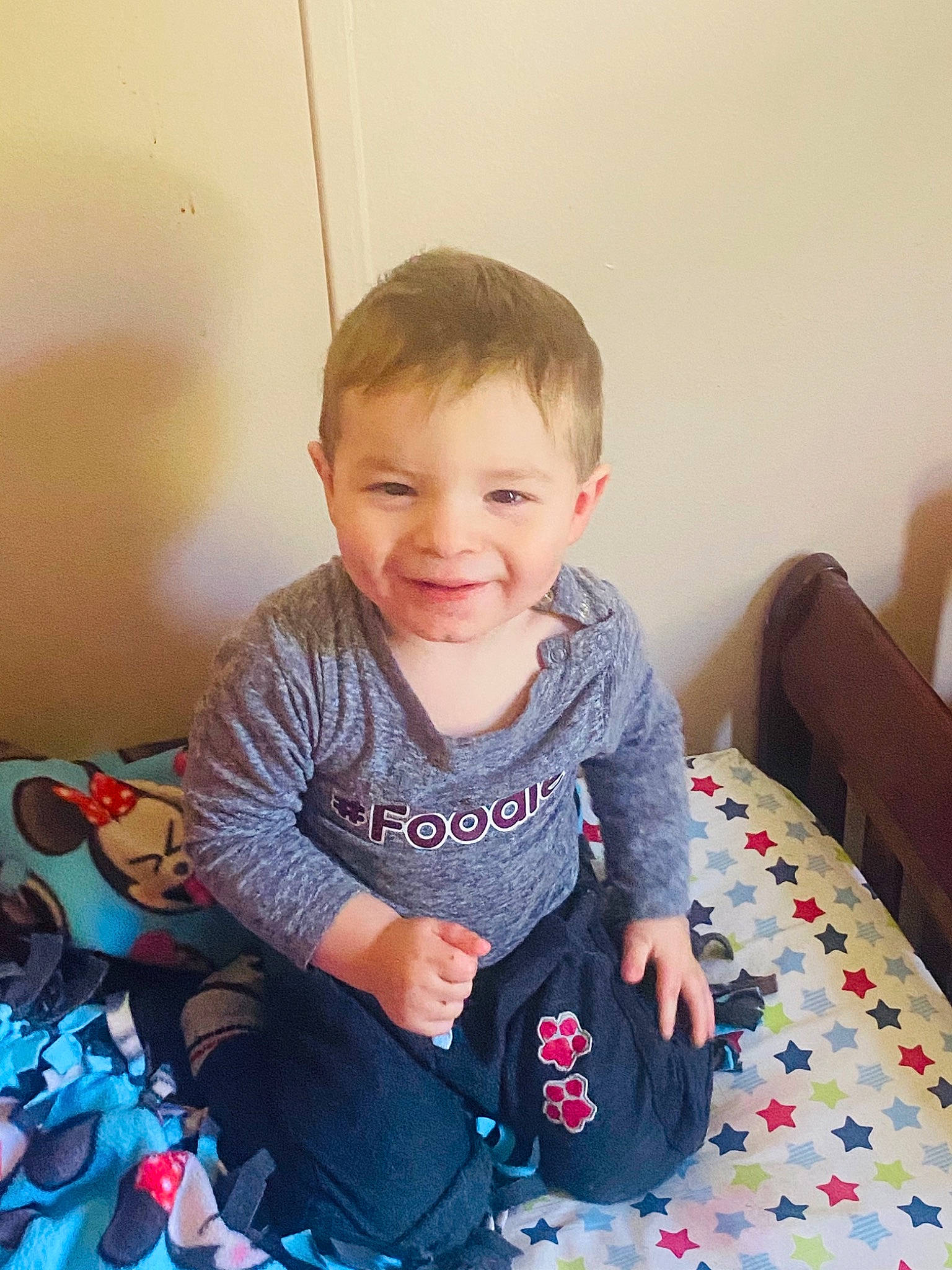 Crizman joined the competition — help win amazing prizes! baby, baby_toddler_clothing, cheek, child, electric_blue, eye, face, hand, happy, head, iris, joy, pattern, person, product, room, sitting, skin, sleeve, smile