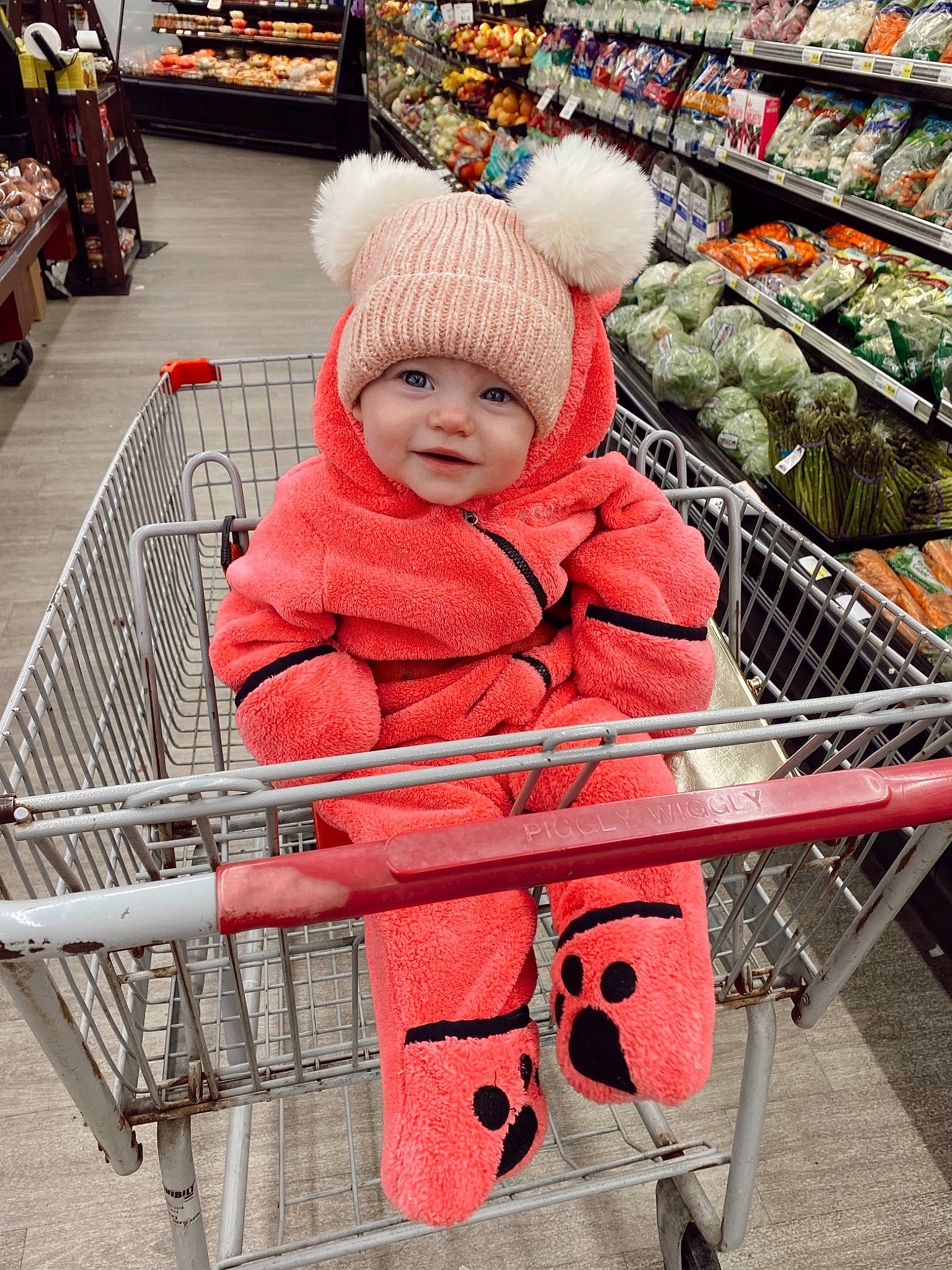 Willa Beck joined the competition — help win amazing prizes! baby, baby_toddler_clothing, cap, convenience_store, customer, grocery_store, headwear, joy, market, natural_foods, person, photograph, product, retail, service, shelf, shopping, shopping_cart, snapshot, tire