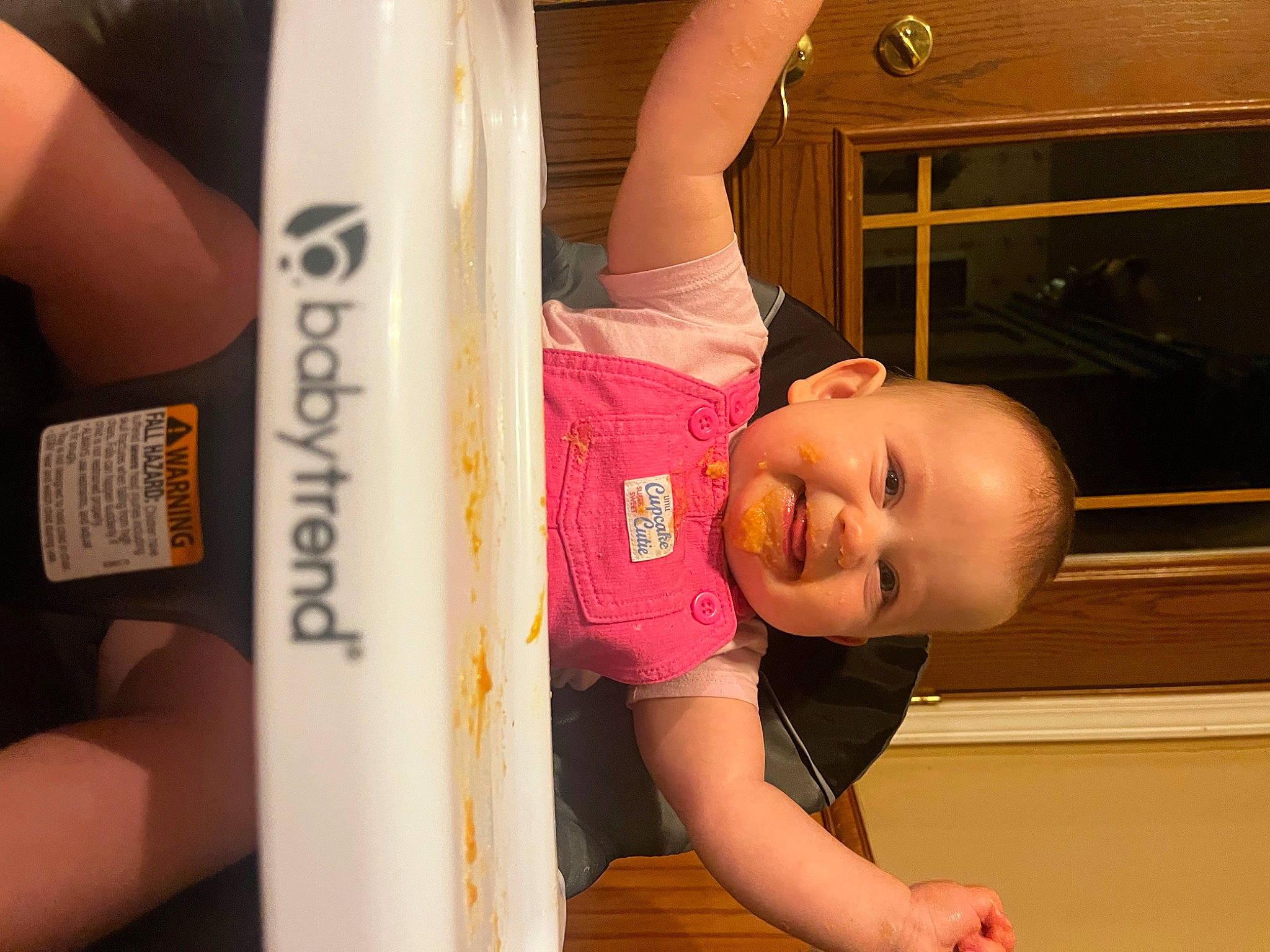 Brynleigh joined the competition — help win amazing prizes! arm, baby, baby_toddler_clothing, chest, elbow, finger, fun, hand, happy, human_body, joint, joy, muscle, person, product, shoulder, skin, thigh, thumb, toddler