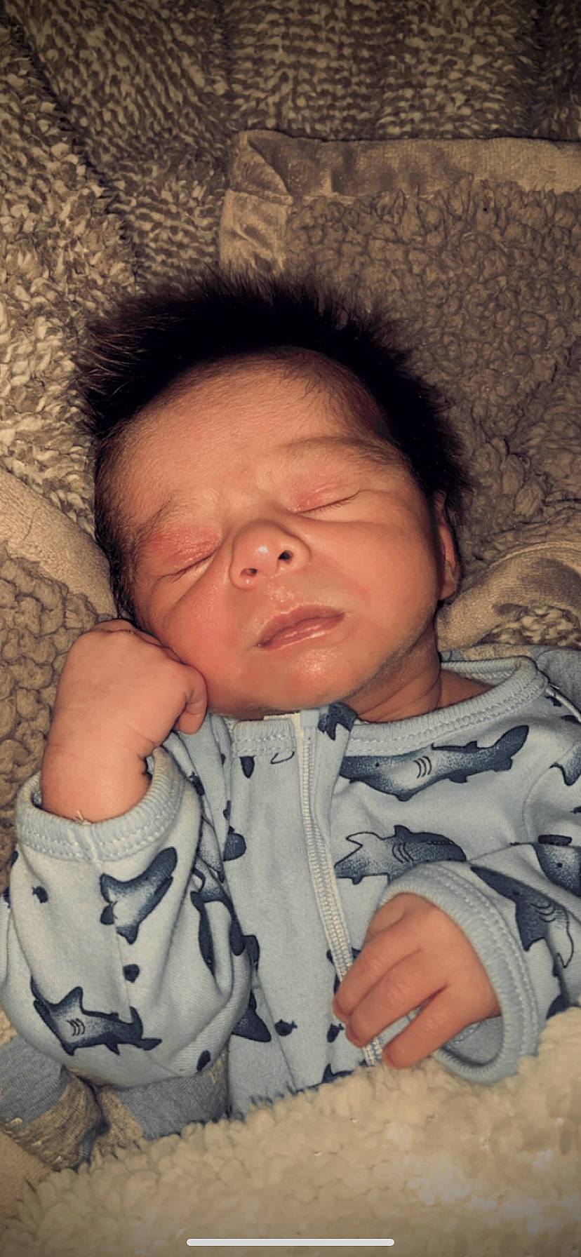 Gatlin joined the competition — help win amazing prizes! baby, bedtime, cheek, child, eye, face, finger, forehead, gesture, lip, mouth, nose, person, skin, sleep, thumb, toddler