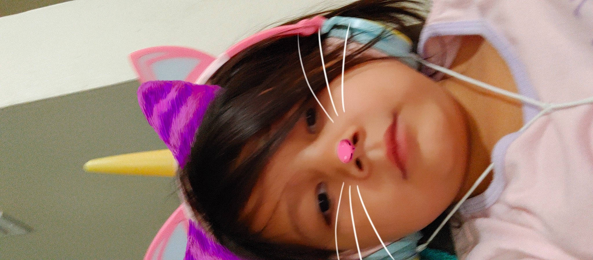 Heavenly joined the competition — help win amazing prizes! cheek, chin, ear, eye, eyebrow, eyelash, face, forehead, hair, hairstyle, headgear, human_body, iris, lip, mouth, neck, nose, person, pink, purple