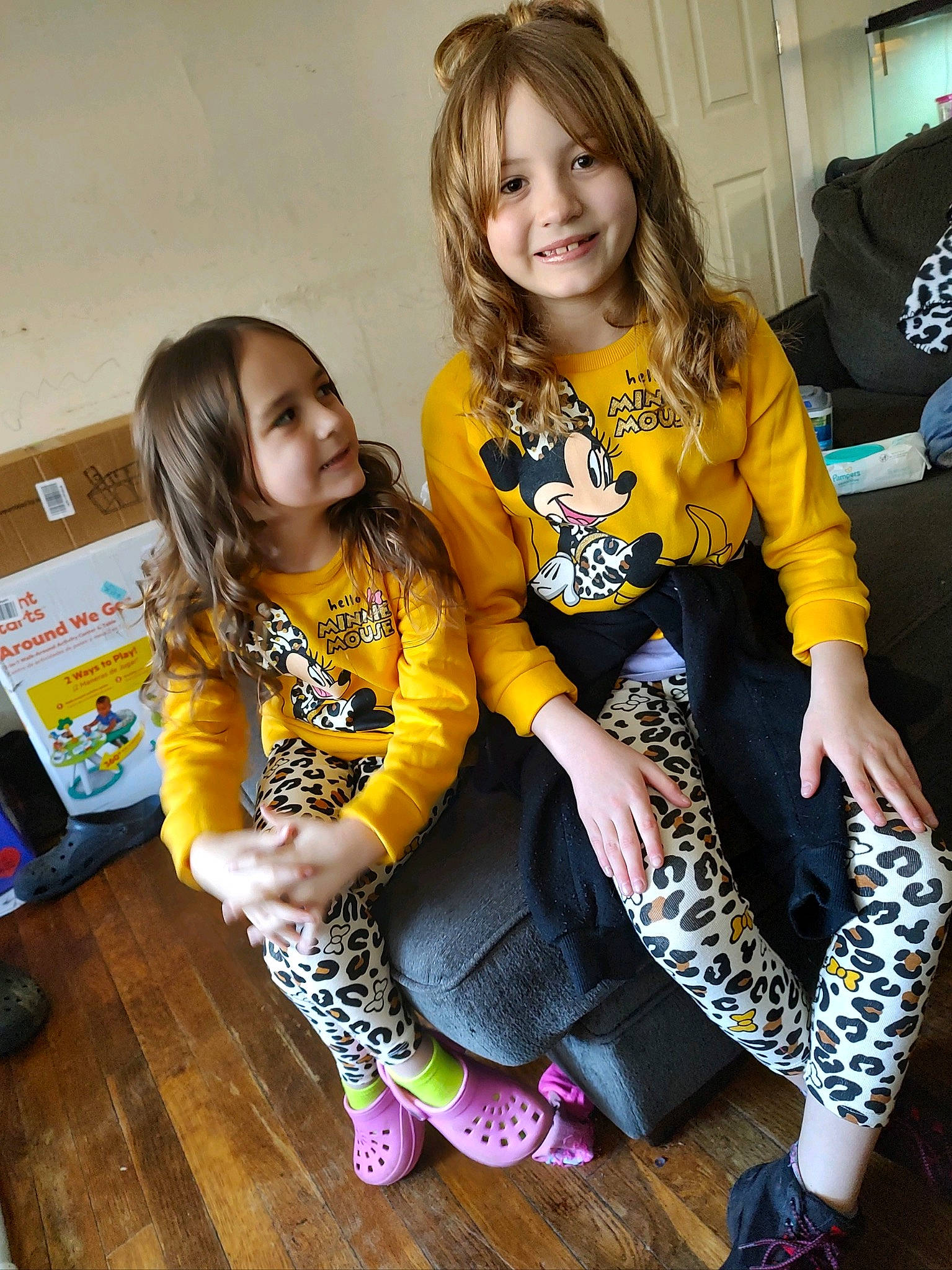 Aaliyah is registered to the contest to win money with this photo: blond, brown_hair, child, event, fashion_design, flooring, fun, hair, happy, human_leg, joy, knee, leisure, pattern, person, sleeve, smile, sock, sportswear, t_shirt