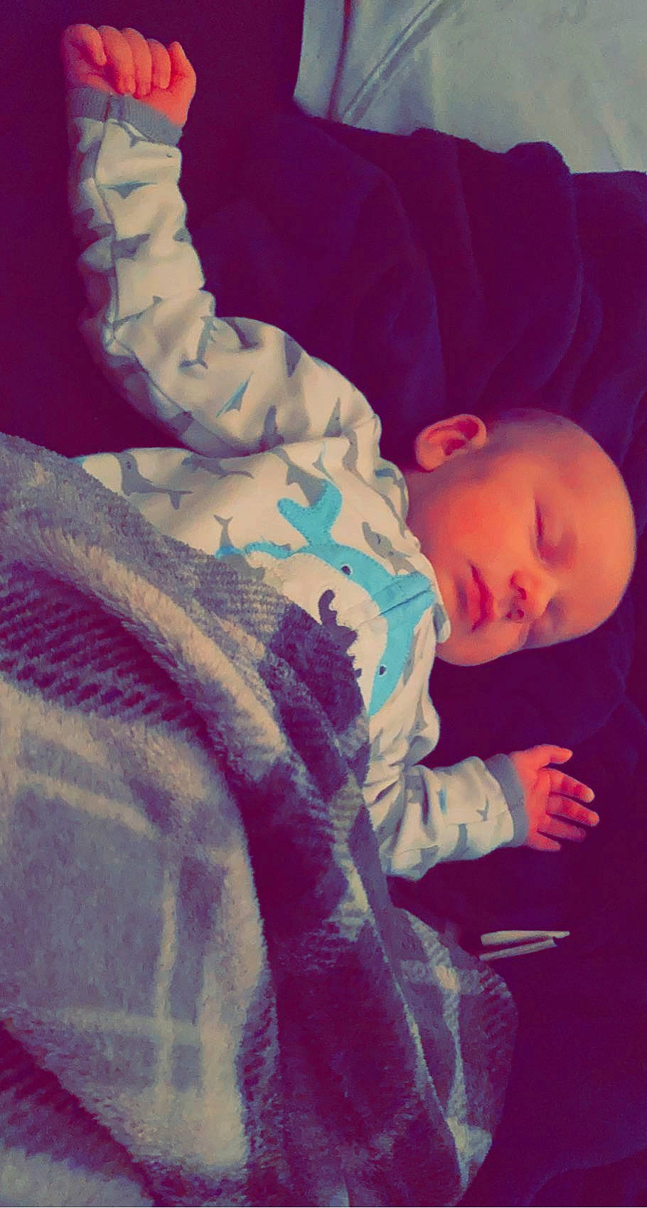 Brendon is registered to the contest to win money with this photo: arm, baby, baby_toddler_clothing, child, cloud, comfort, electric_blue, hand, happy, headgear, human_body, lip, magenta, person, pink, sleeve, t_shirt, textile, tints_and_shades, toddler