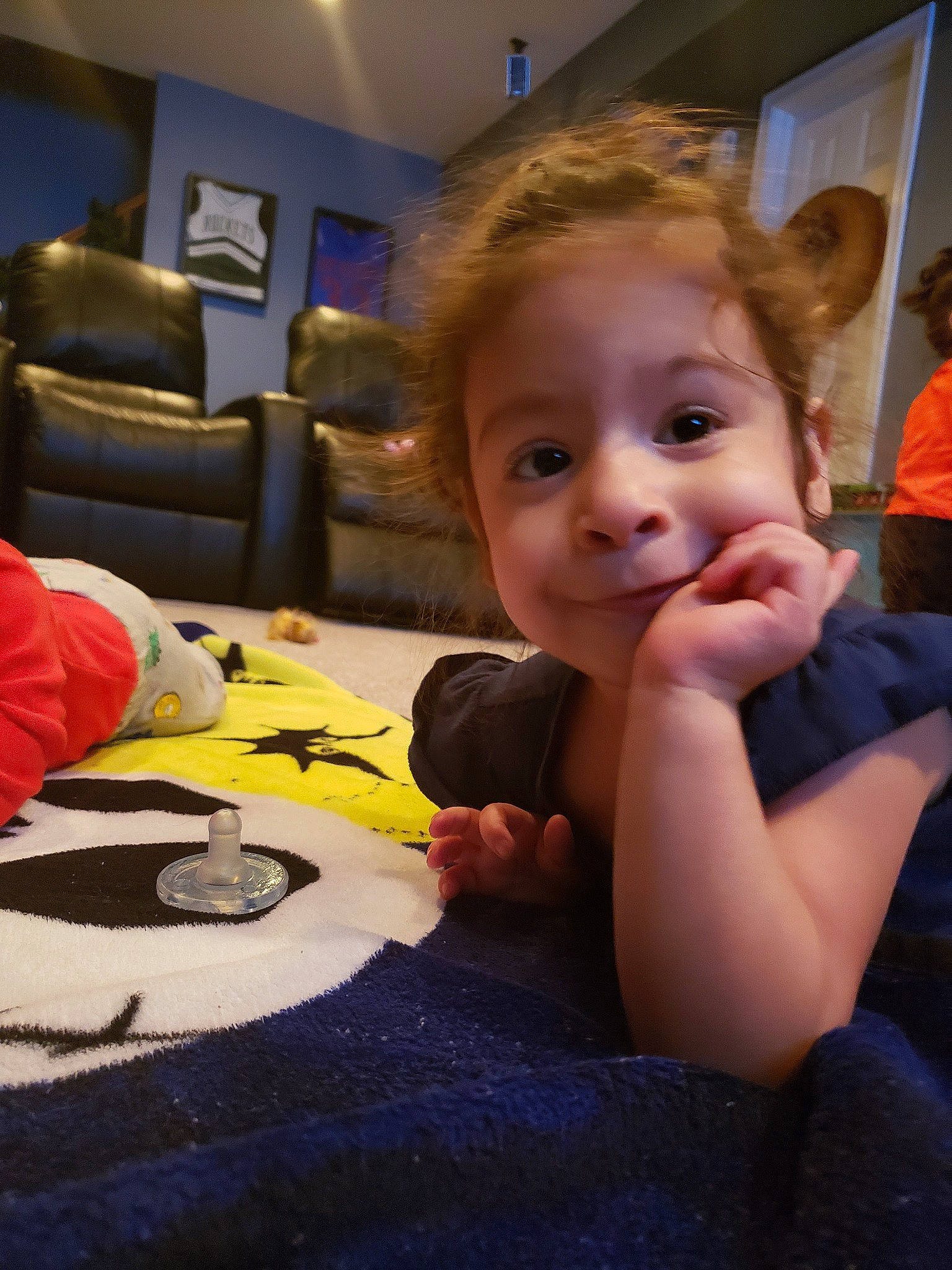 Denae is registered to the contest to win money with this photo: arm, boy, cheek, child, day, ear, eye, finger, fun, girl, hand, human_hair_color, infant, mouth, organ, person, play, sitting, skin, smile