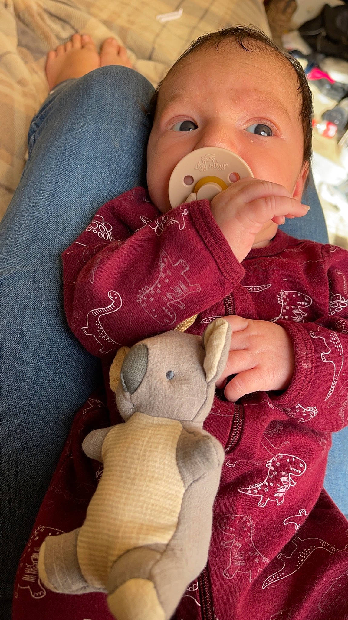 Mason joined the competition — help win amazing prizes! baby, baby_products, baby_sleeping, baby_toddler_clothing, bib, carmine, cheek, child, comfort, drinkware, eyelash, finger, human_body, lip, mouth, nail, nose, person, skin, sleeve