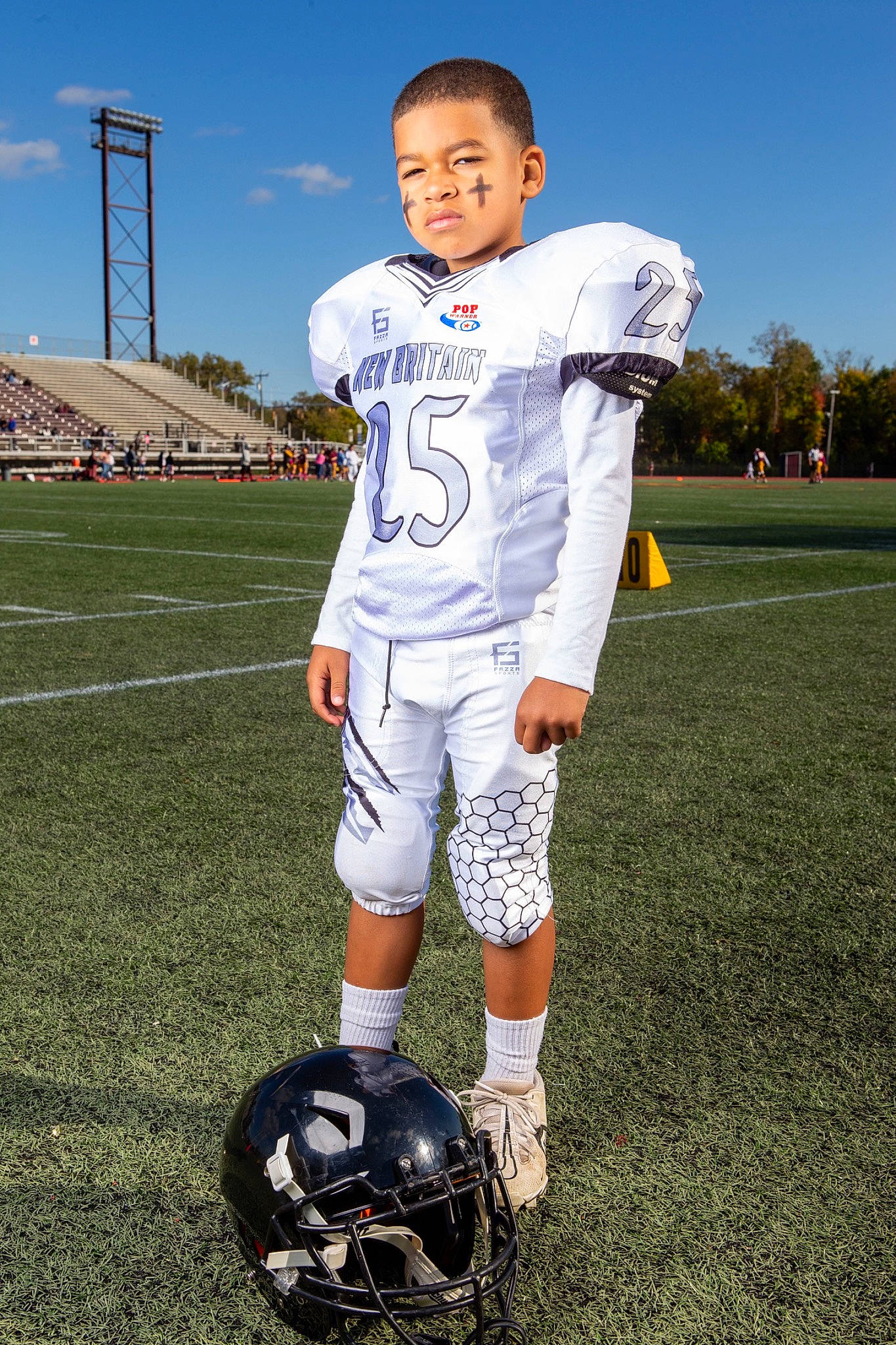 Jayceon is registered to the contest to win money with this photo: ball, cloud, football, football_equipment, grass, jersey, person, personal_protective_equipment, player, shorts, sky, soccer, soccer_ball, soccer_player, sports, sports_equipment, sports_gear, sports_uniform, sportswear, t_shirt