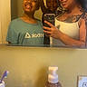 Willie joined the competition — help win amazing prizes! adult, bathroom, child, clothing, family, faucet, hair, hand, happy, light_switch, mirror, phone, reflection, selfie, sink, smiling, soap_dispenser, tattoo, toothbrush, wall